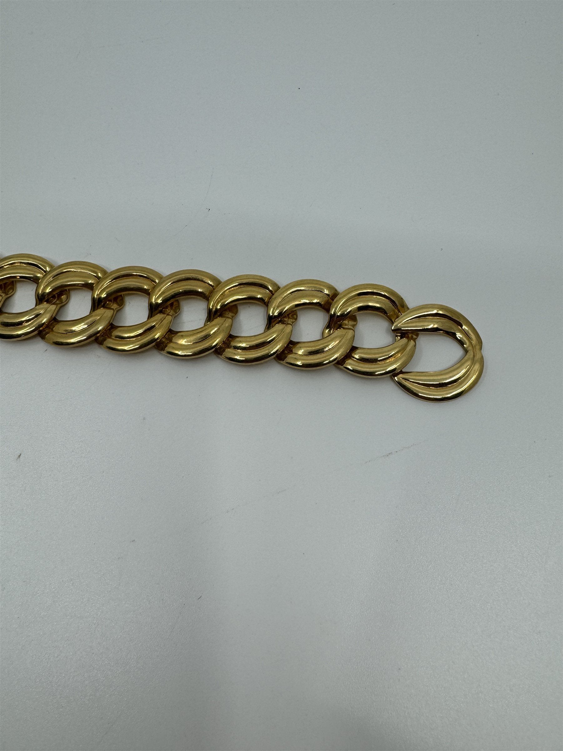 Vintage Napier Gold Tone Braided/Loop Bracelet