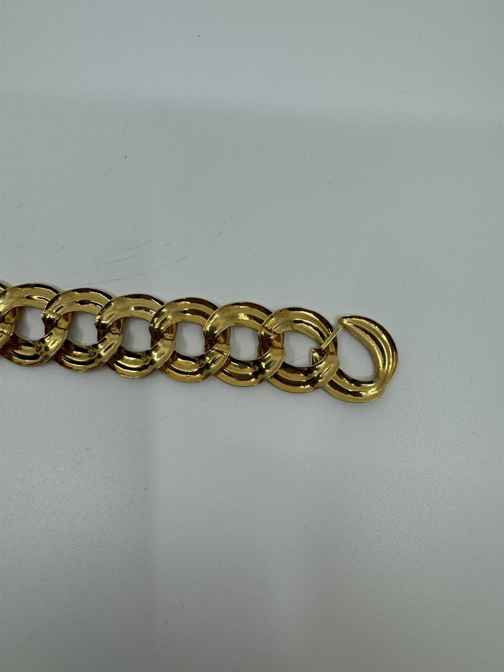 Vintage Napier Gold Tone Braided/Loop Bracelet