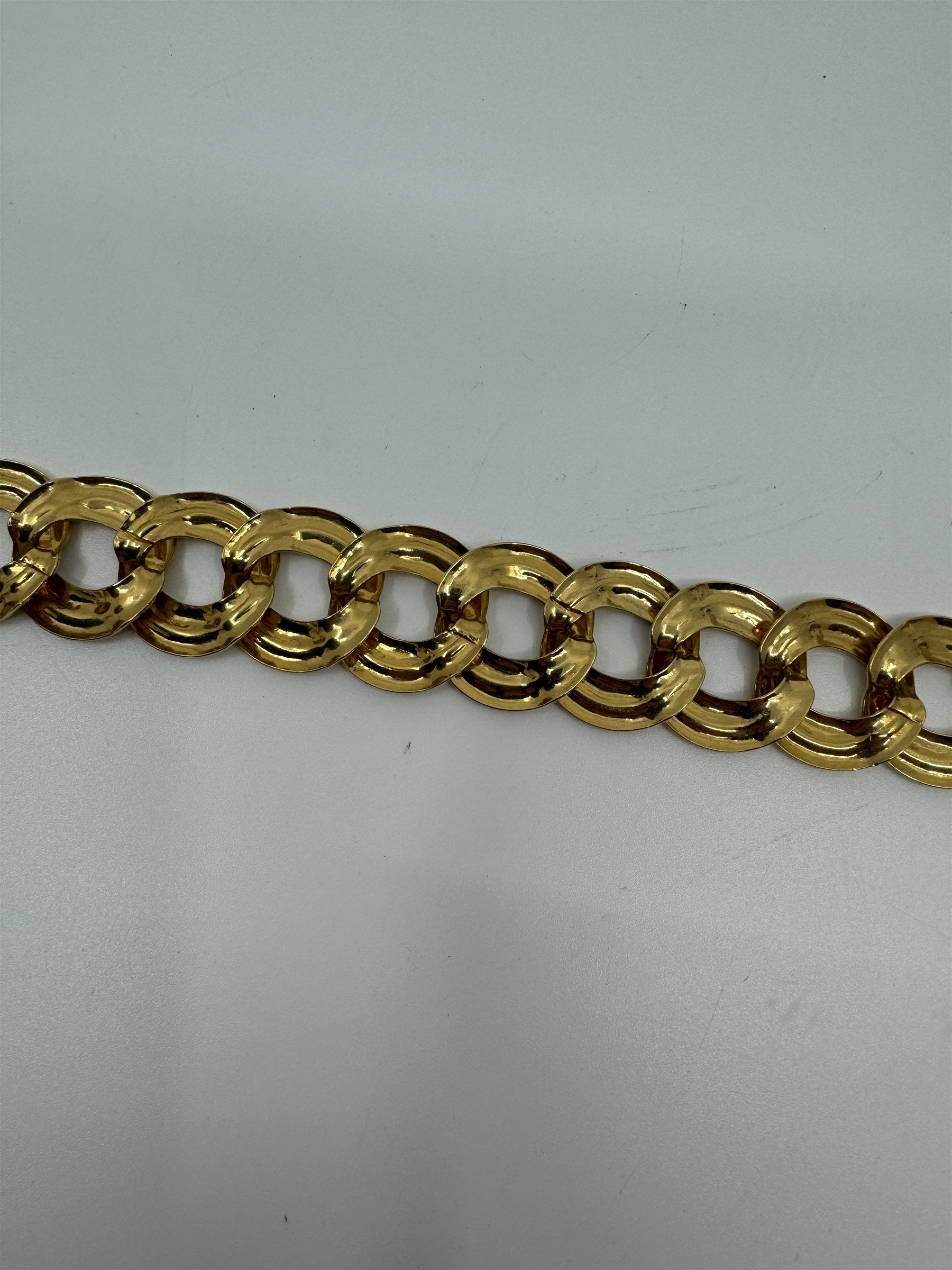 Vintage Napier Gold Tone Braided/Loop Bracelet