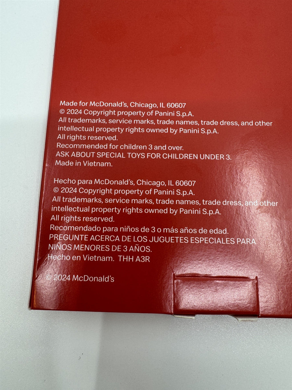 Panini Family McDonald's Happy Meal Toy Sports #3 in 2024 NEW IN BOX