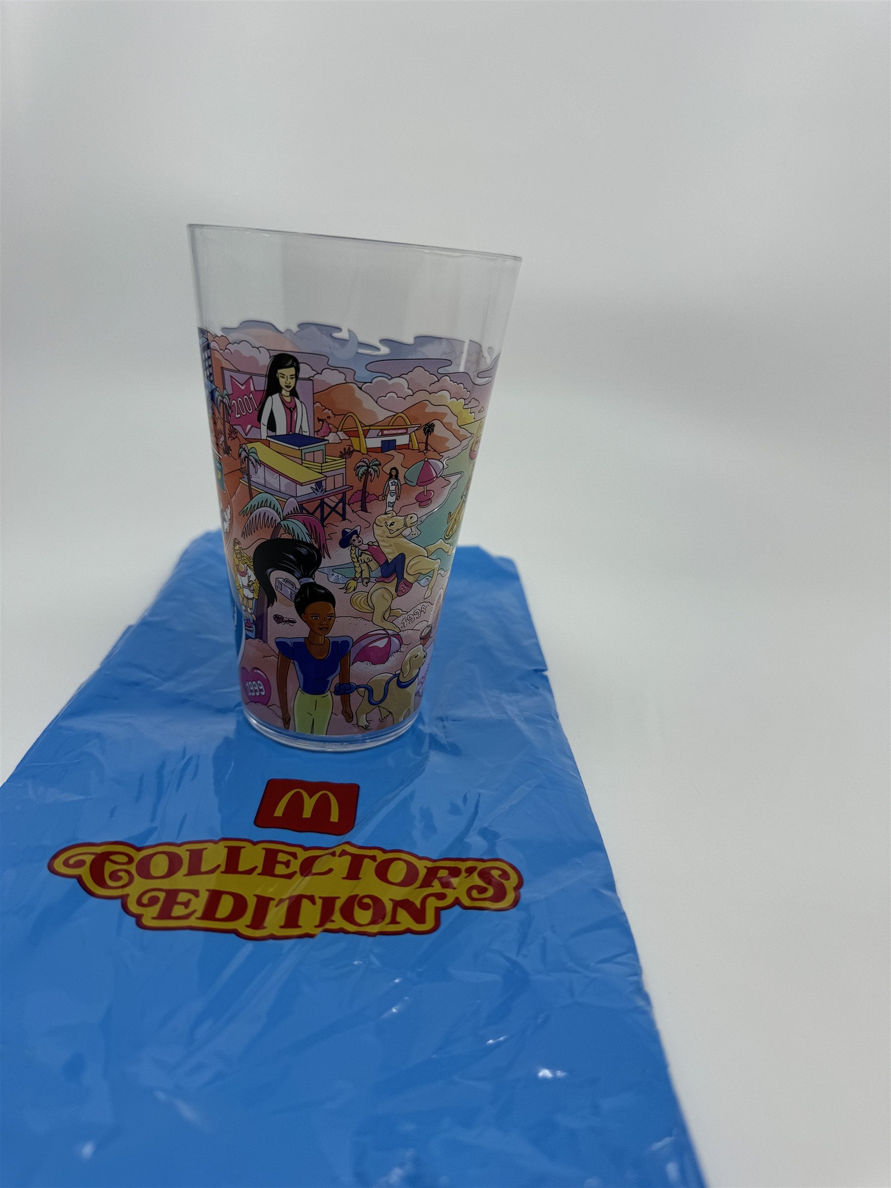 2024 McDonald's Collectors Edition Meal Cup BARBIE AND HOT WHEELS