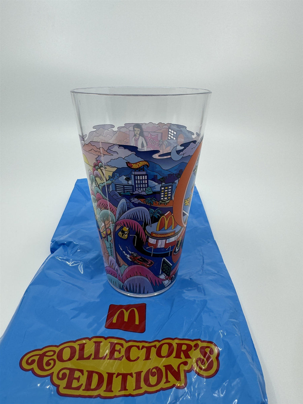 2024 McDonald's Collectors Edition Meal Cup BARBIE AND HOT WHEELS