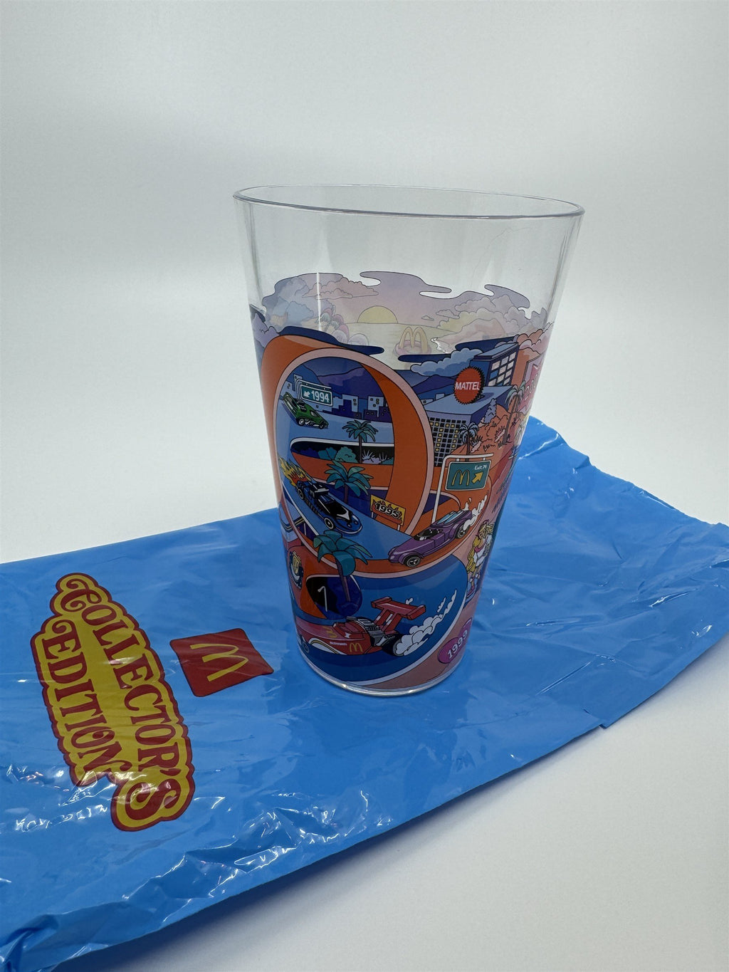 2024 McDonald's Collectors Edition Meal Cup BARBIE AND HOT WHEELS