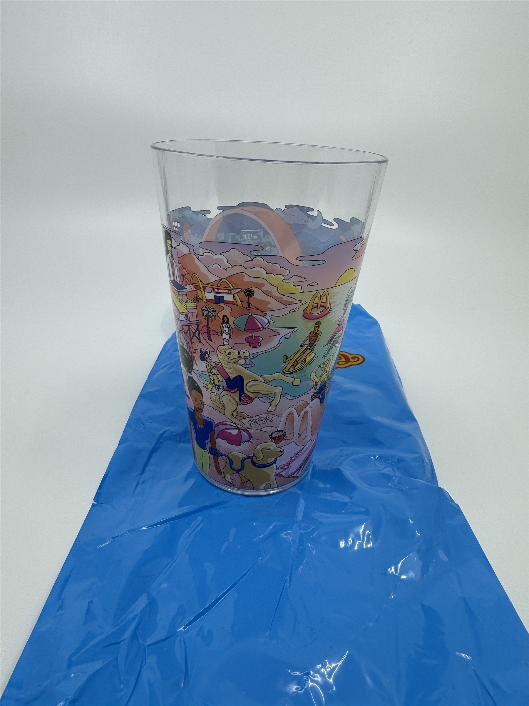 2024 McDonald's Collectors Edition Meal Cup BARBIE AND HOT WHEELS