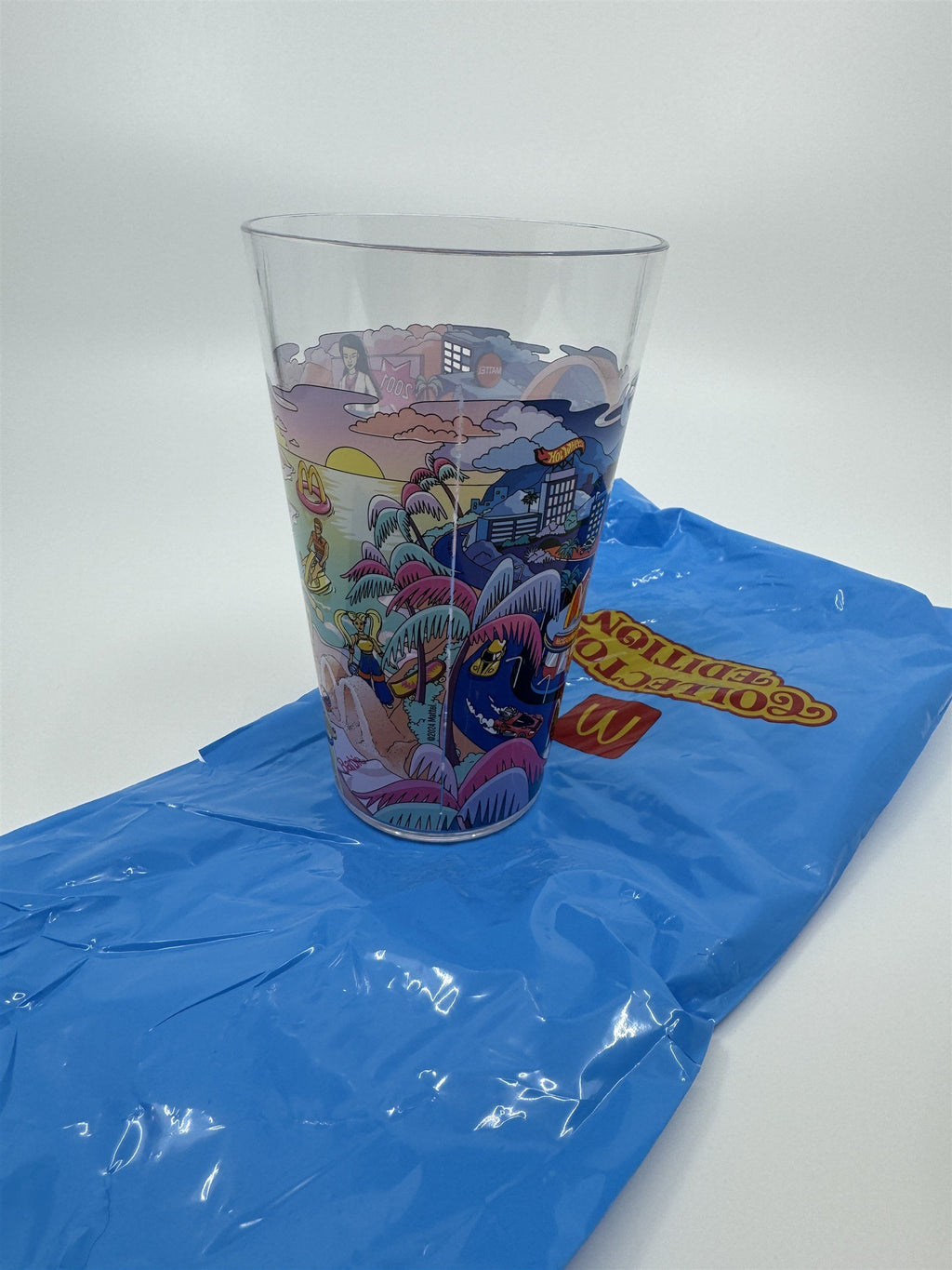 2024 McDonald's Collectors Edition Meal Cup BARBIE AND HOT WHEELS