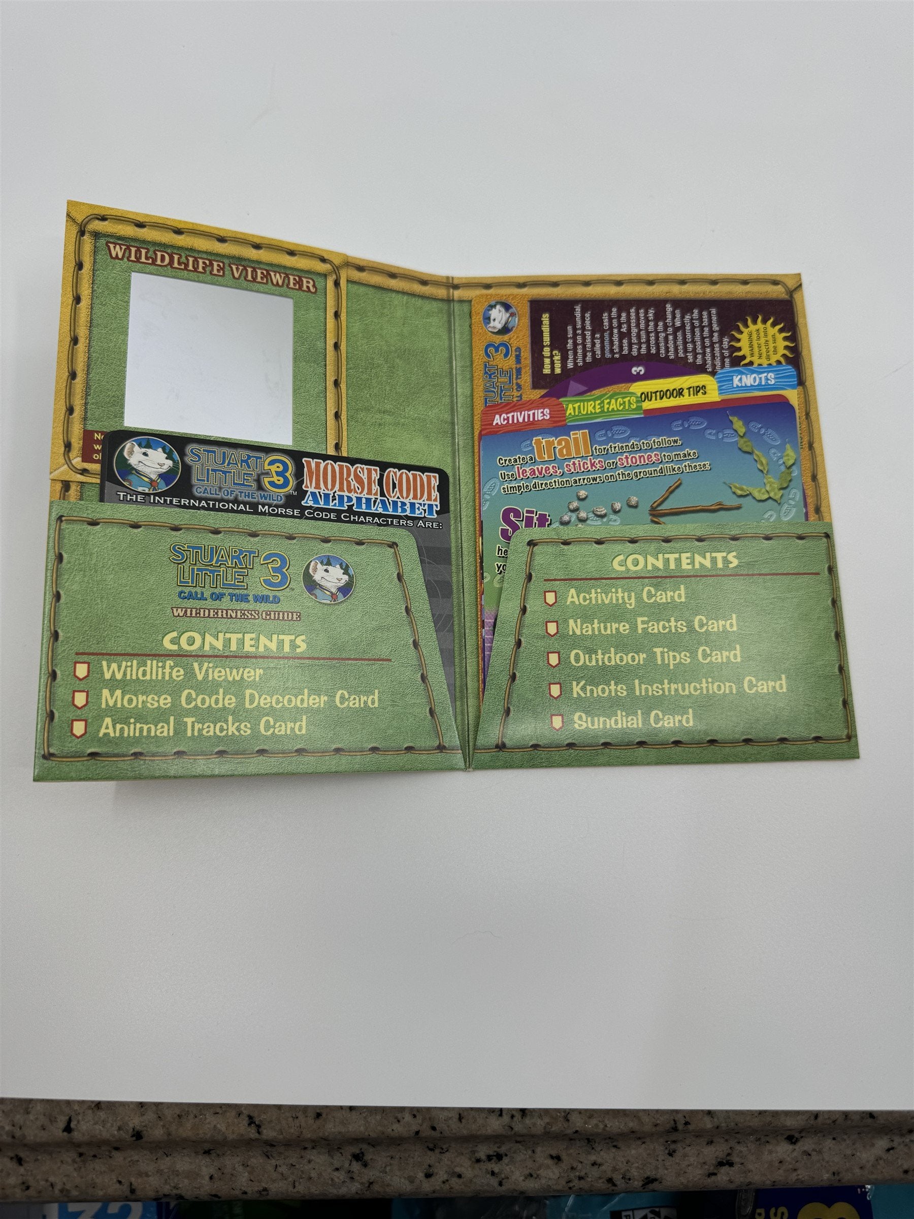 Stuart Little 3 Call of the Wild Lake Scout Wilderness Guide Game