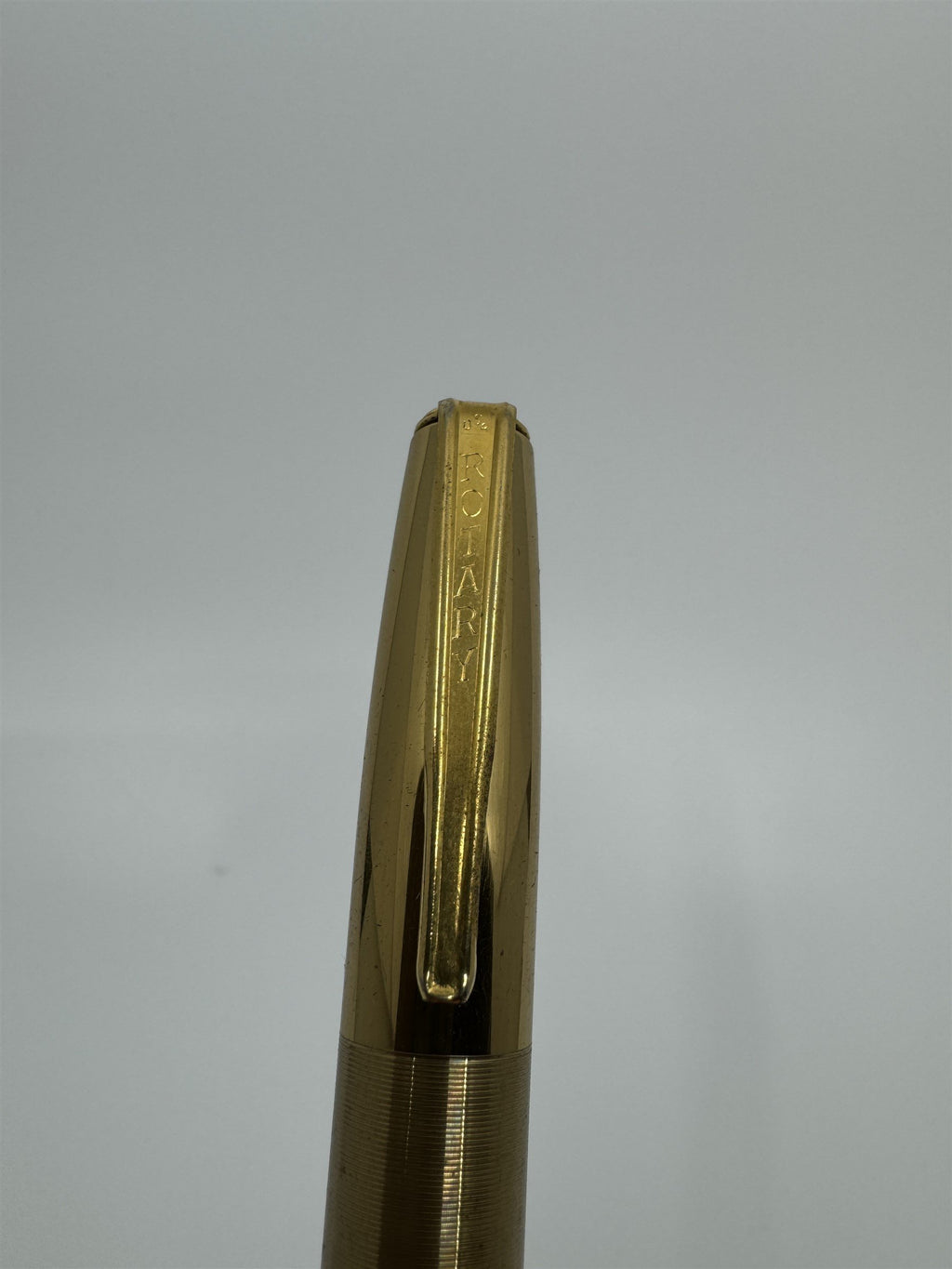 Vintage Rotary Brand USA Fountain Pen Black & Gold