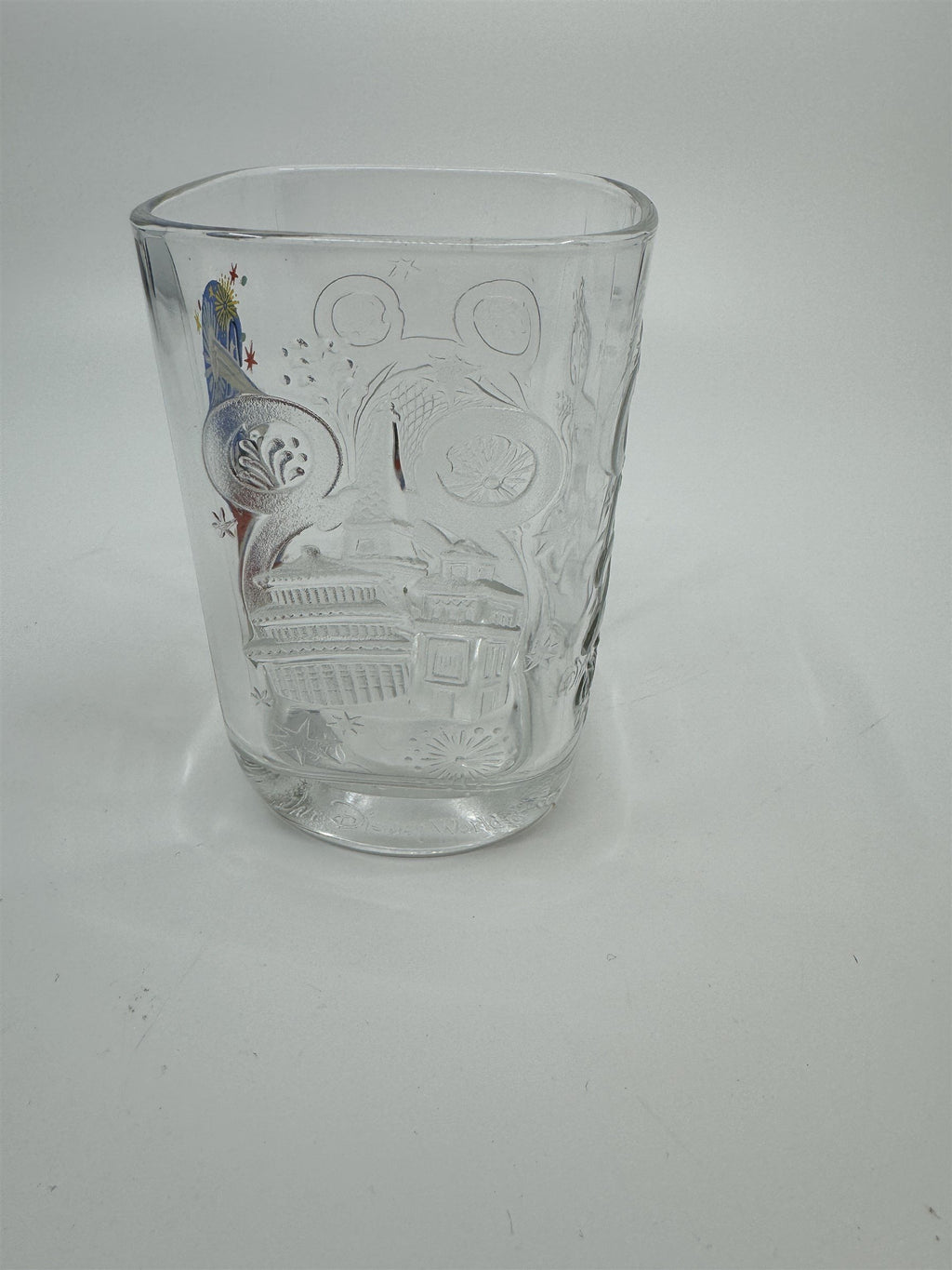 Vintage McDonalds 2000 Walt Disney World EPCOT Drinking Glass Promo Cup