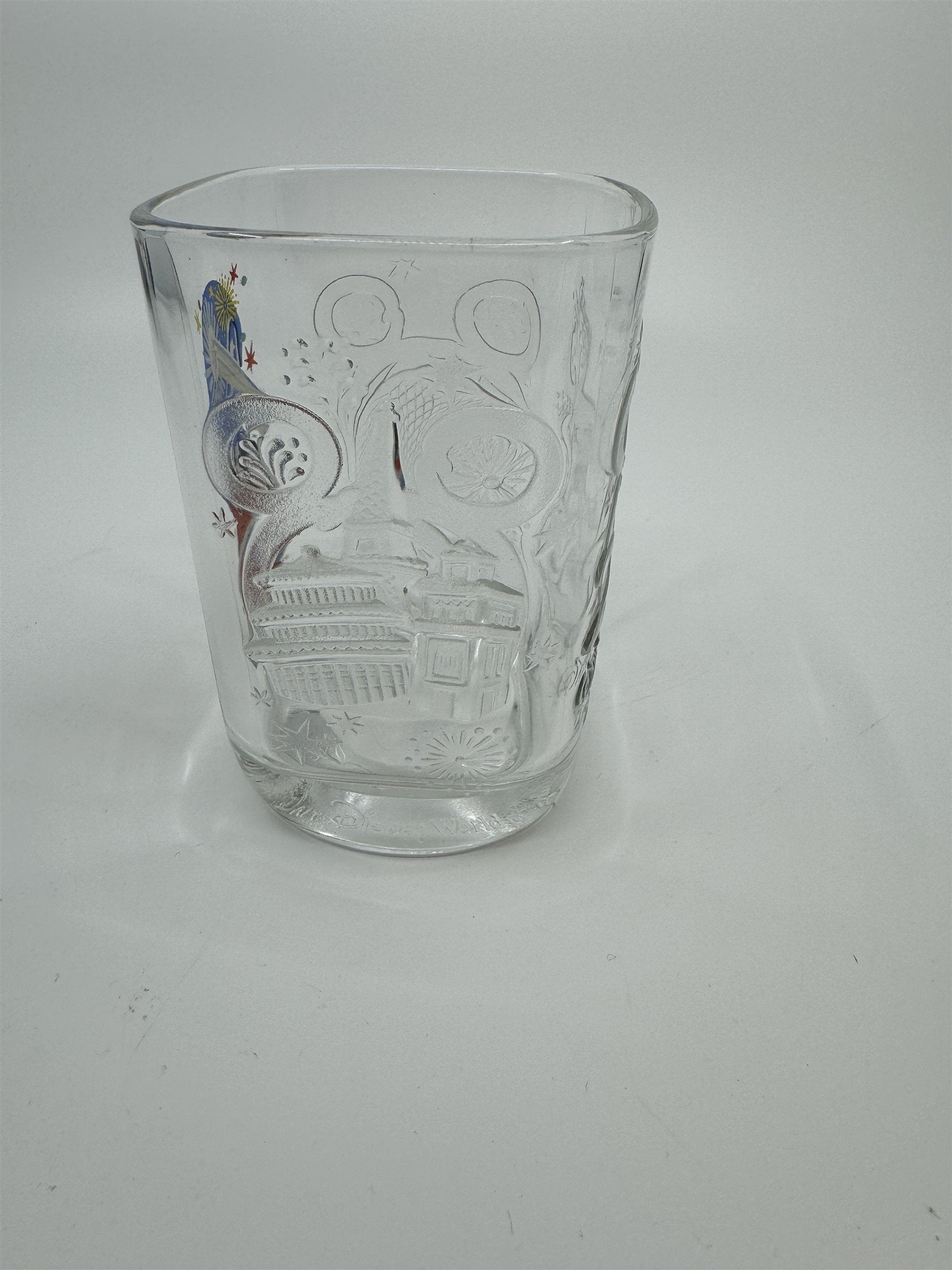 Vintage McDonalds 2000 Walt Disney World EPCOT Drinking Glass Promo Cup