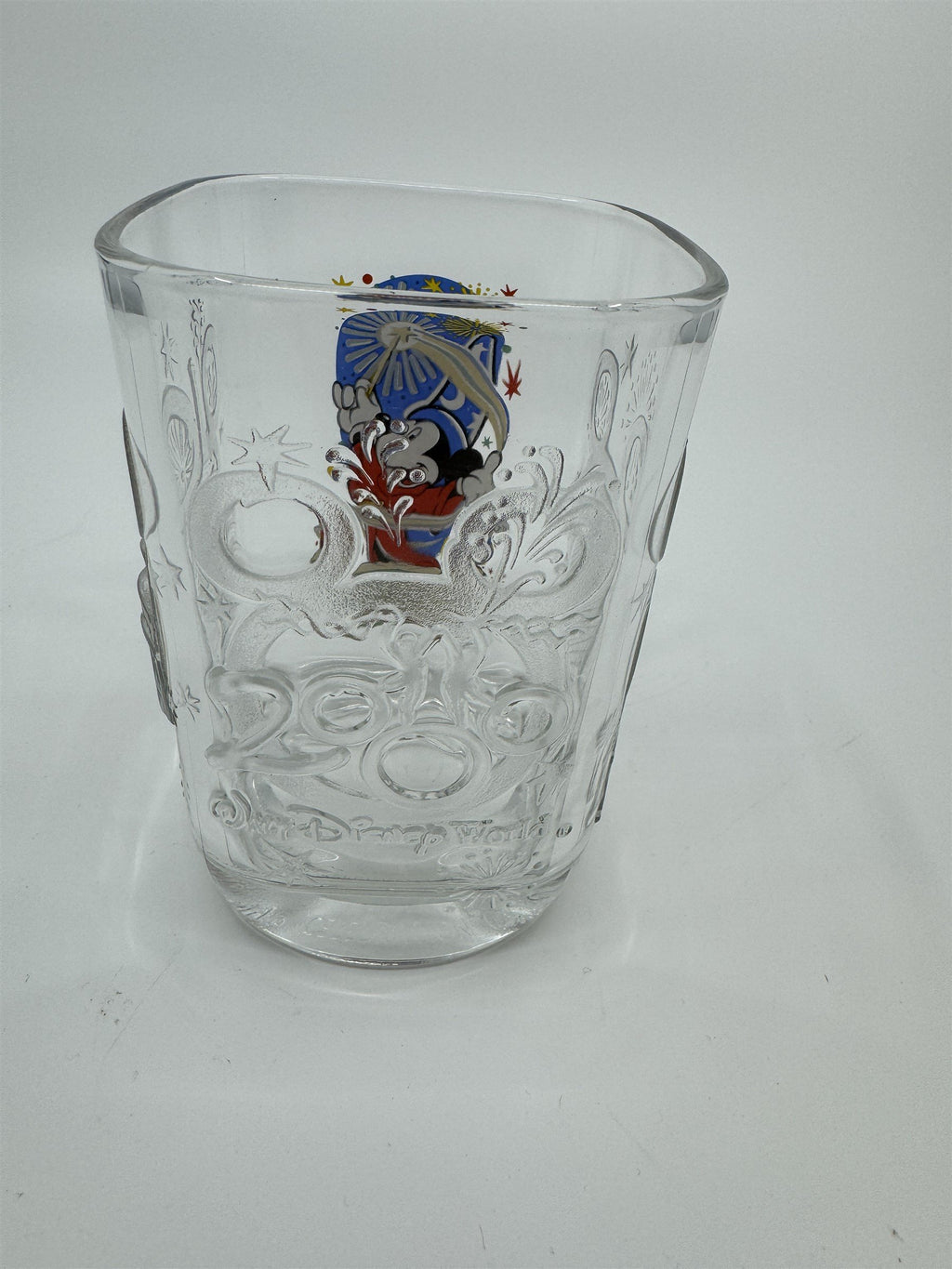 Vintage McDonalds 2000 Walt Disney World EPCOT Drinking Glass Promo Cup