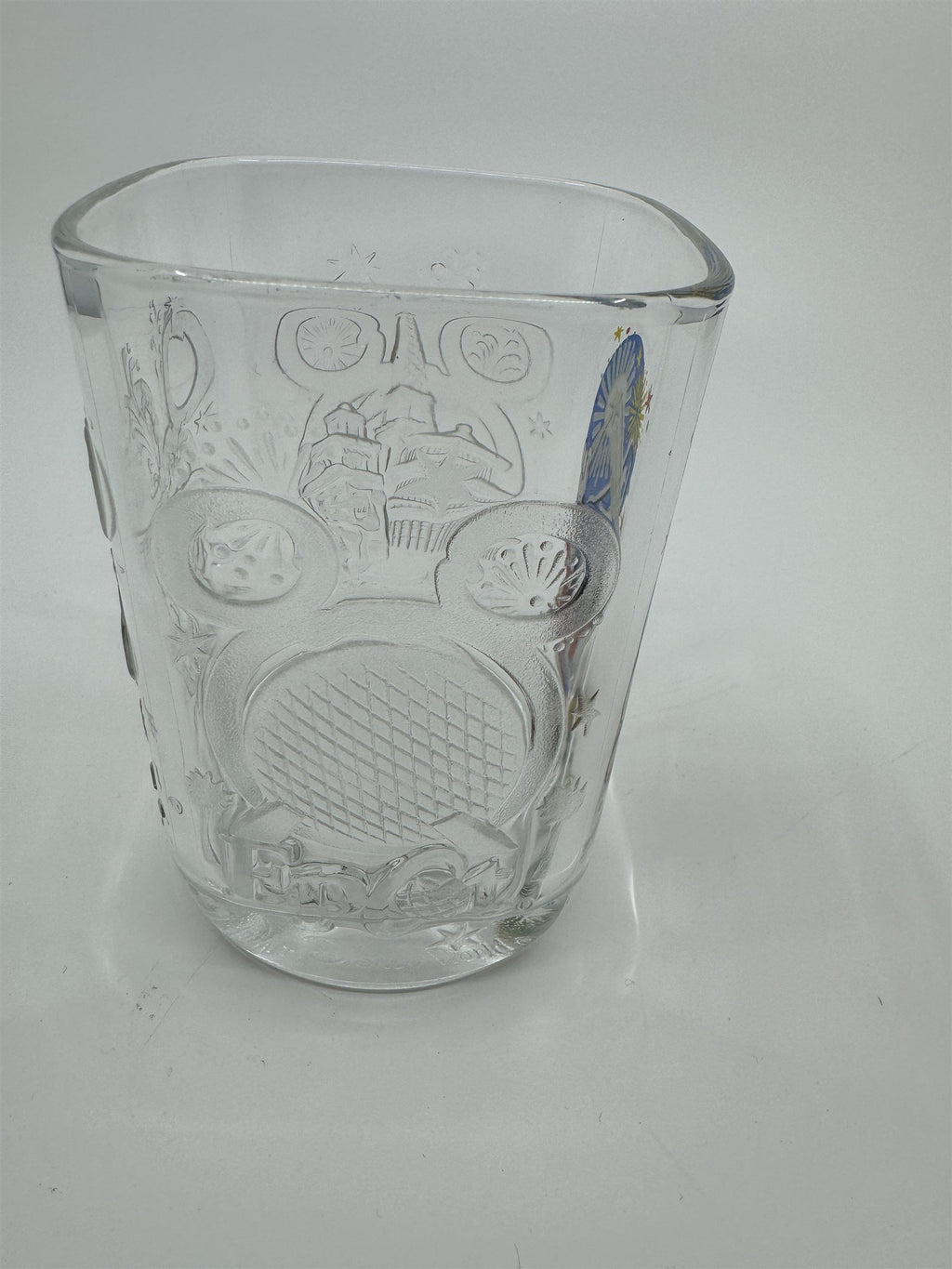 Vintage McDonalds 2000 Walt Disney World EPCOT Drinking Glass Promo Cup