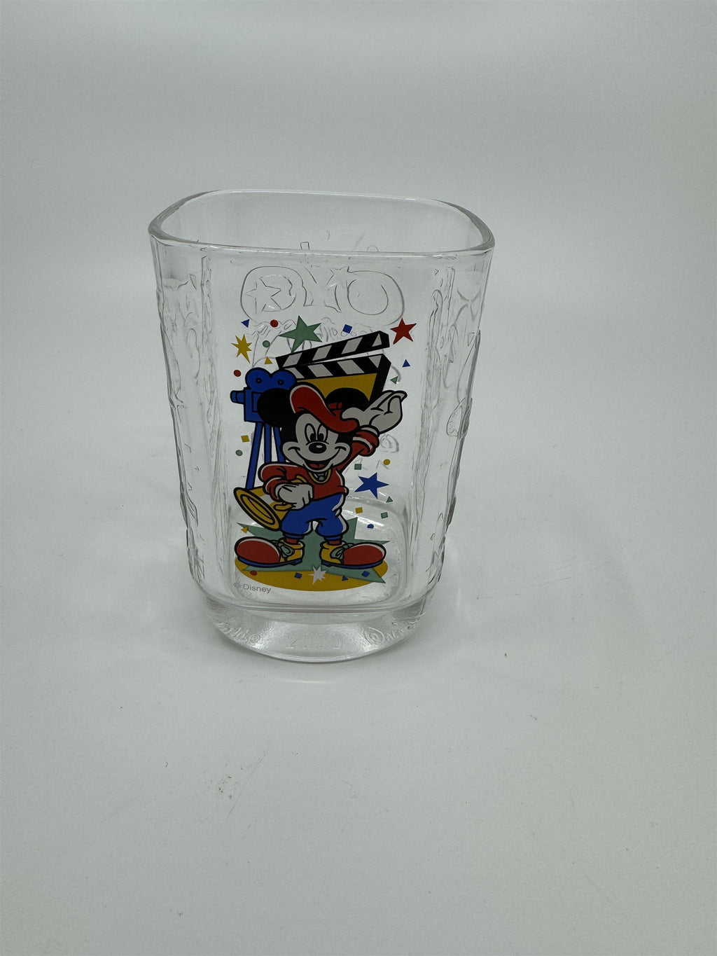 Vintage McDonalds 2000 Walt Disney World DISNEY STUDIOS Drinking Glass Promo Cup