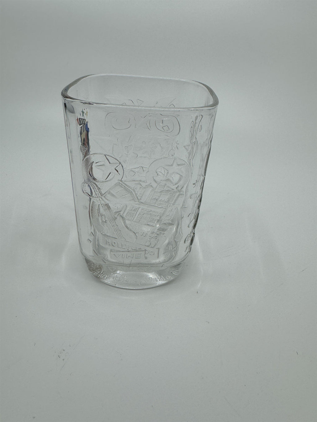 Vintage McDonalds 2000 Walt Disney World DISNEY STUDIOS Drinking Glass Promo Cup