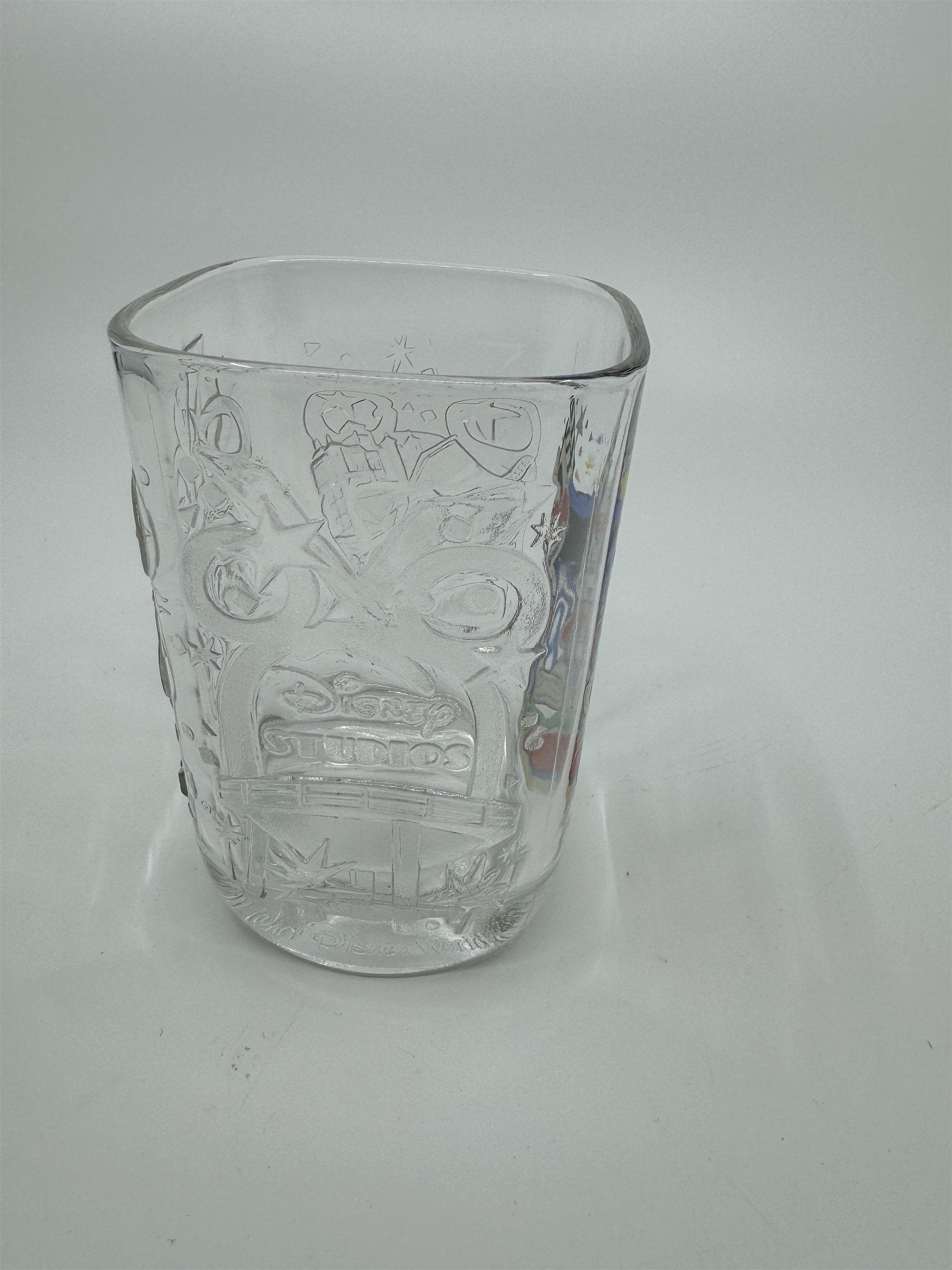 Vintage McDonalds 2000 Walt Disney World DISNEY STUDIOS Drinking Glass Promo Cup