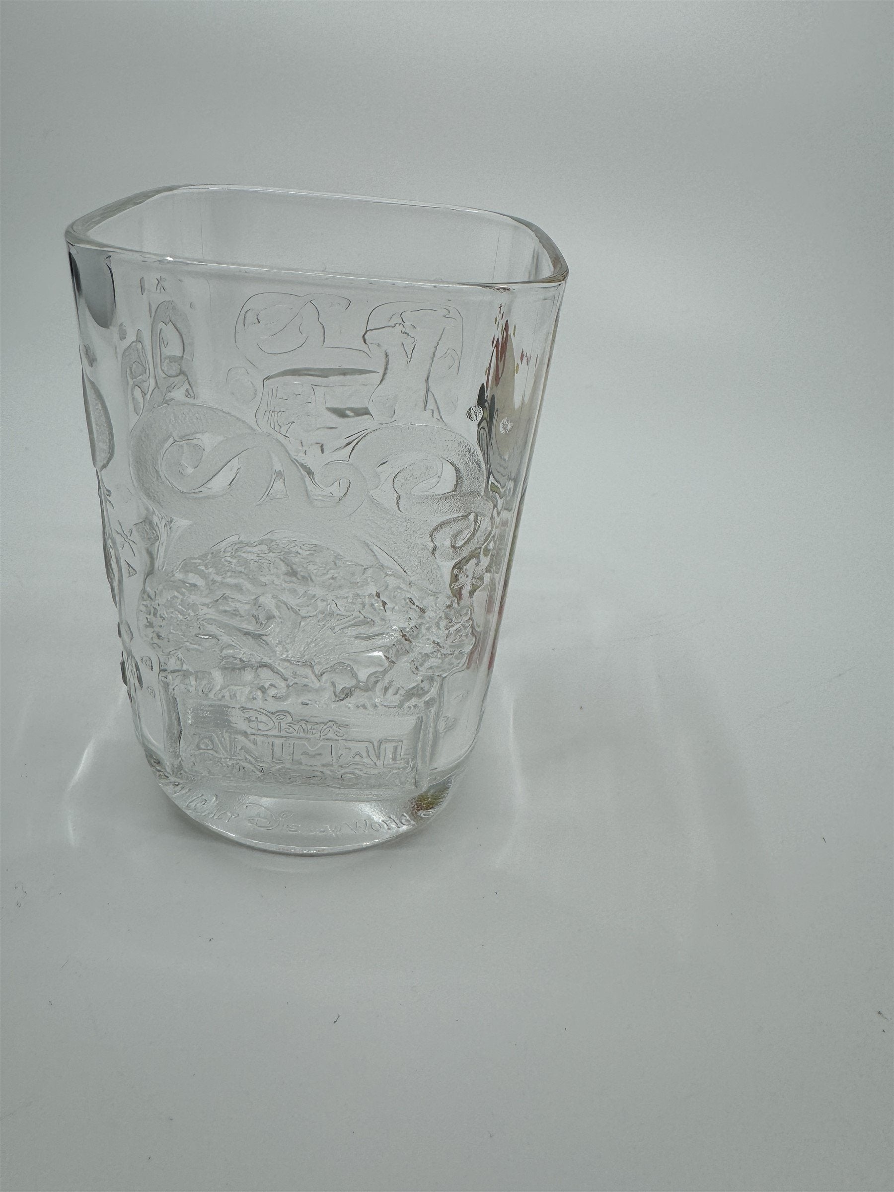 Vintage McDonalds 2000 Walt Disney World ANIMAL KINGDOM Drinking Glass Promo Cup