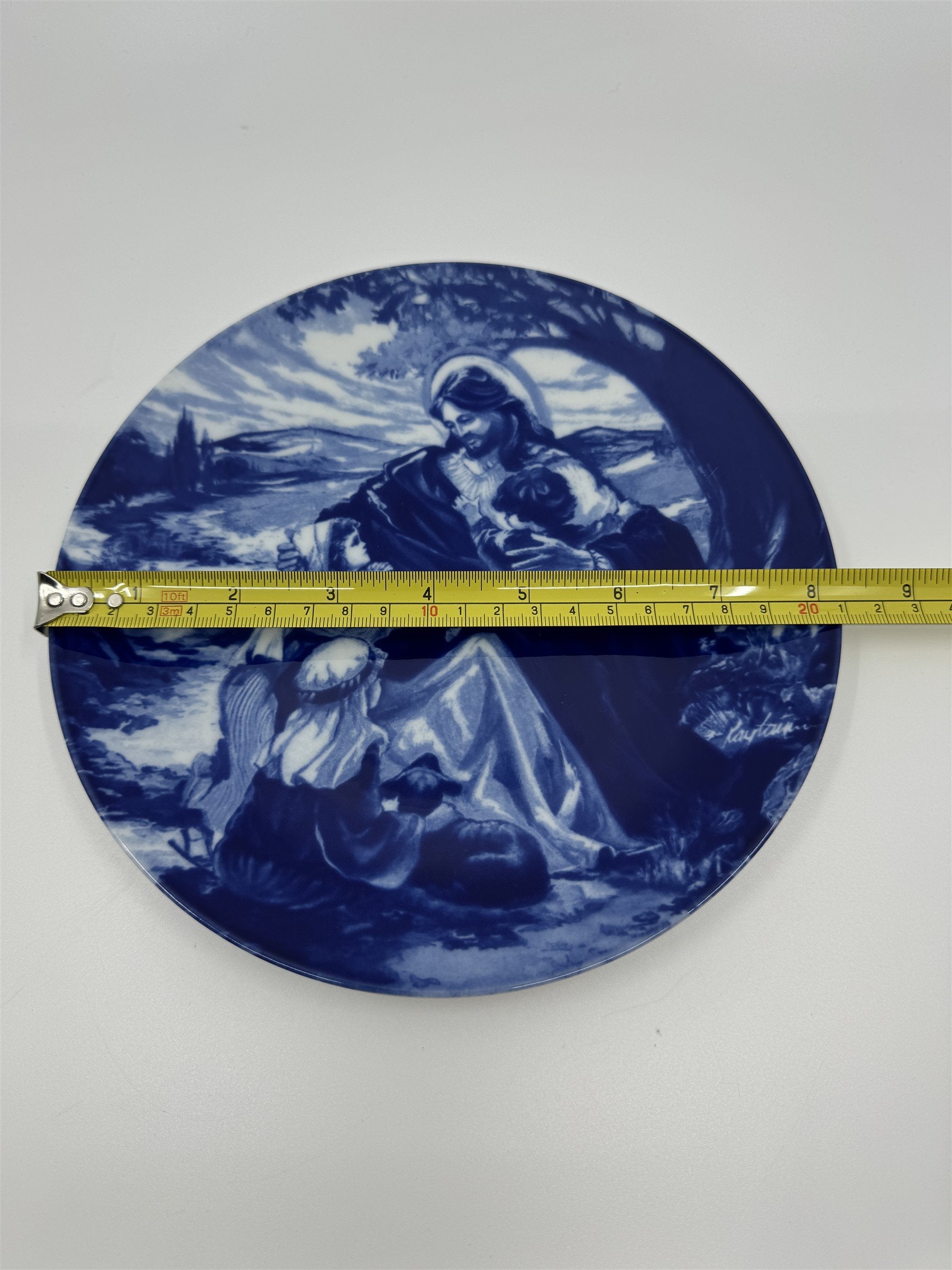 Vintage 1992 Avon Bless The Little Children Art Decorative Plate 8-1/4" Diameter