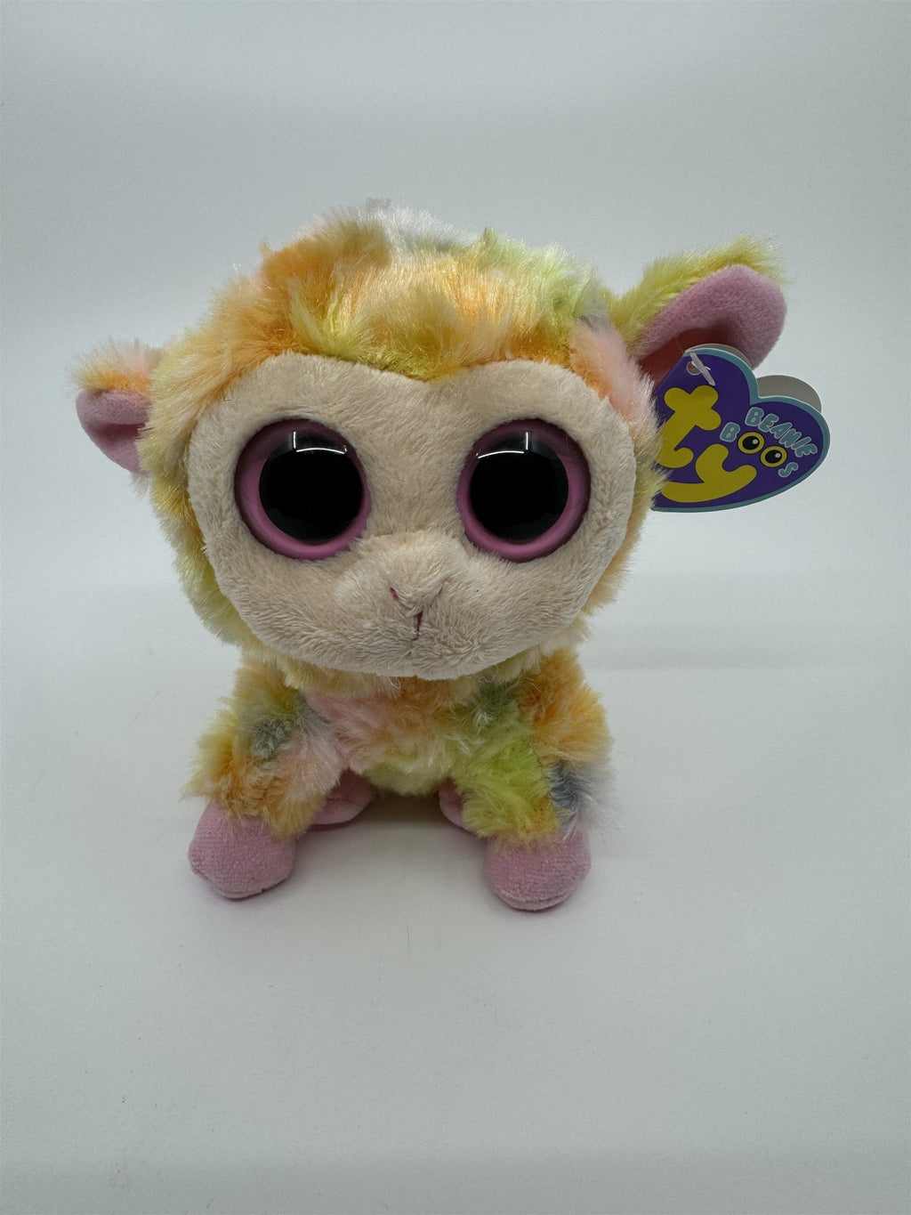 Ty Beanie Boo's Blossom Easter Collection April Birthday Beanie Babies Lamb Toy