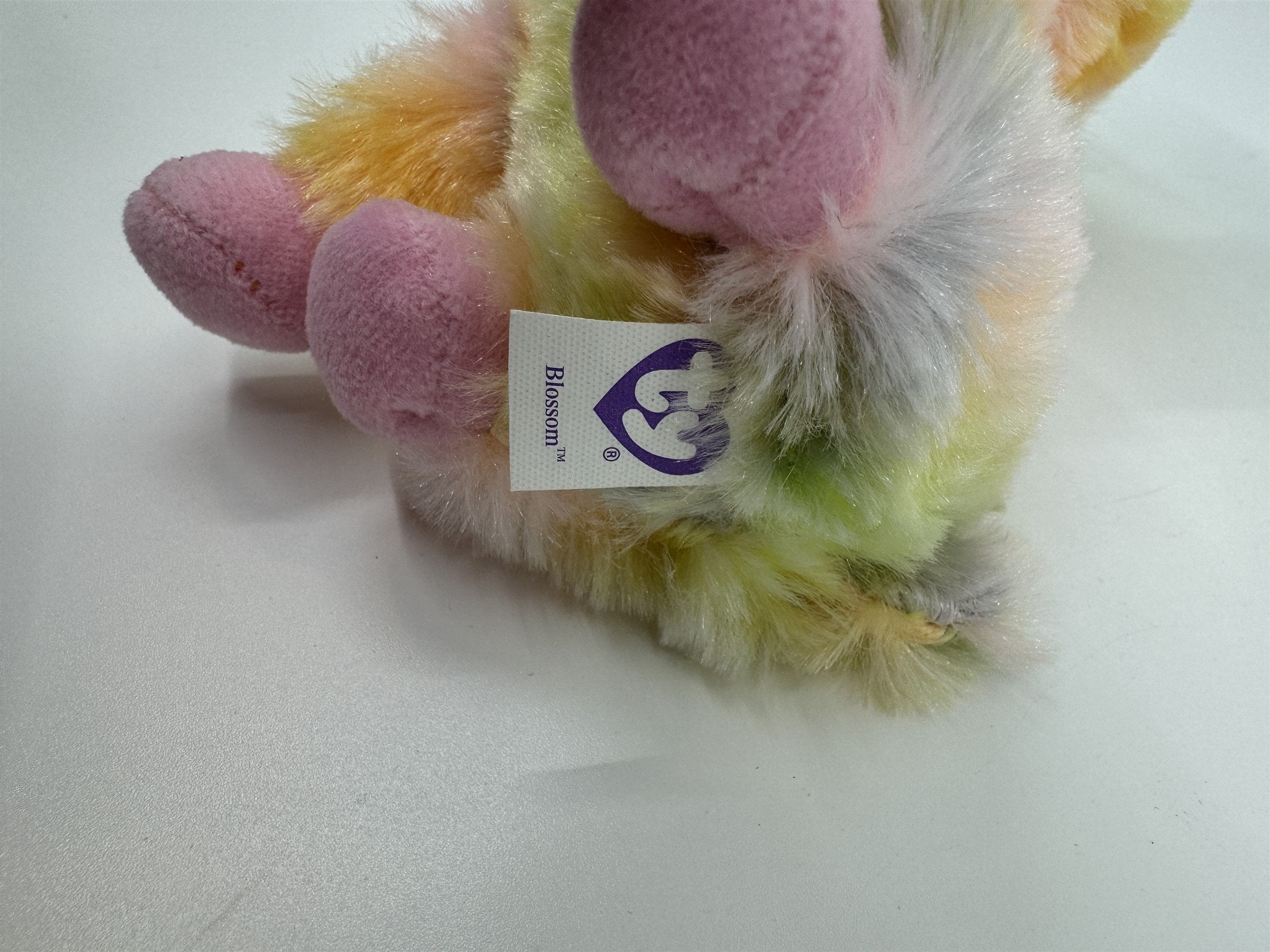 Ty Beanie Boo's Blossom Easter Collection April Birthday Beanie Babies Lamb Toy