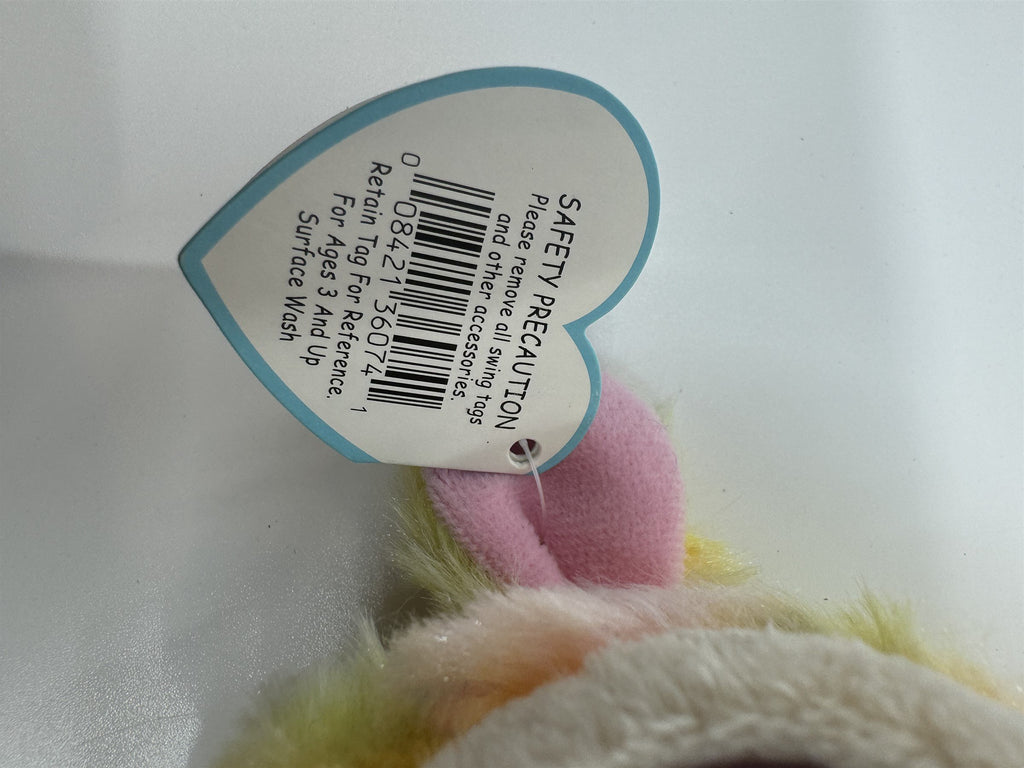 Ty Beanie Boo's Blossom Easter Collection April Birthday Beanie Babies Lamb Toy