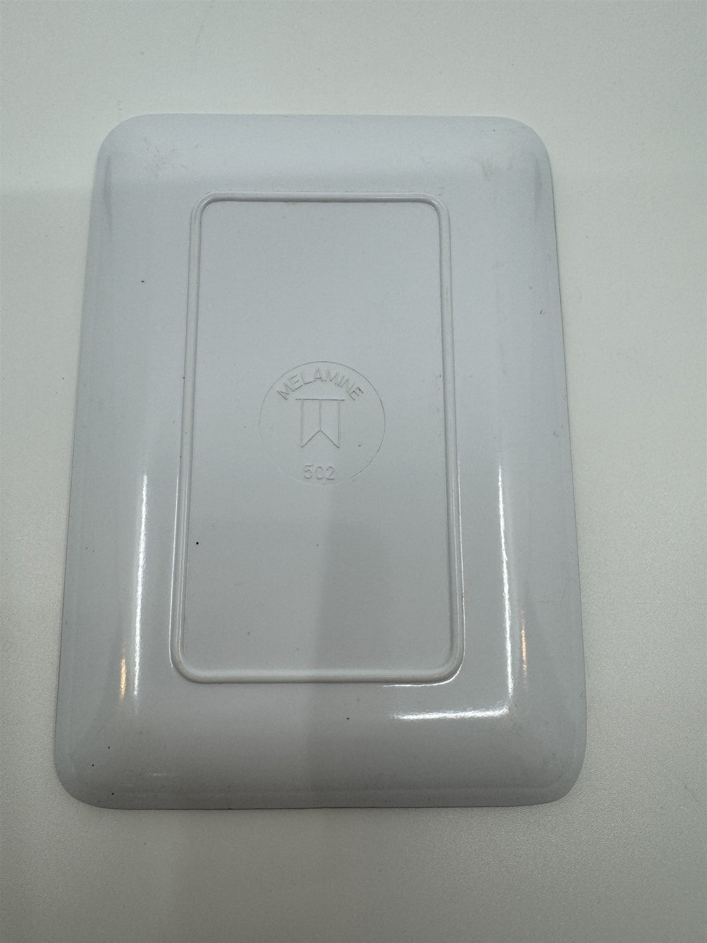 Vintage New Zealand Baby Lamb Sniffing Flowers Tulips Melamine 502 Coin Tip Tray