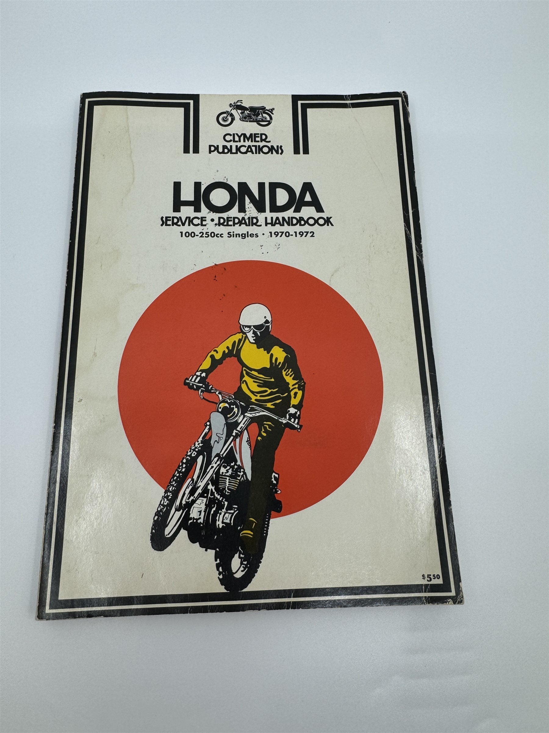 Clymer Publications 1970-1972 Honda 100-250cc Singles Service Repair Handbook