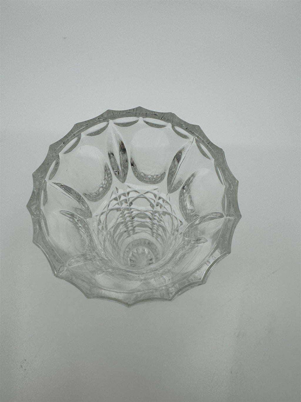 Vintage 24% Lead Crystal Bud Vase Shooter Glass by Imperlux German Democratic Re