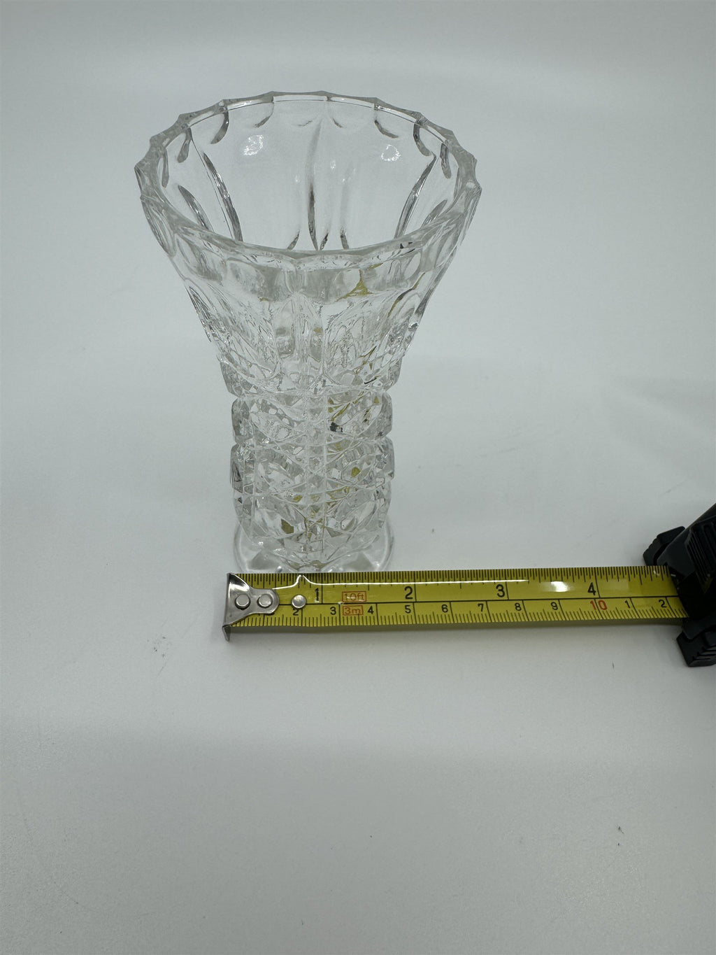 Vintage 24% Lead Crystal Bud Vase Shooter Glass by Imperlux German Democratic Re
