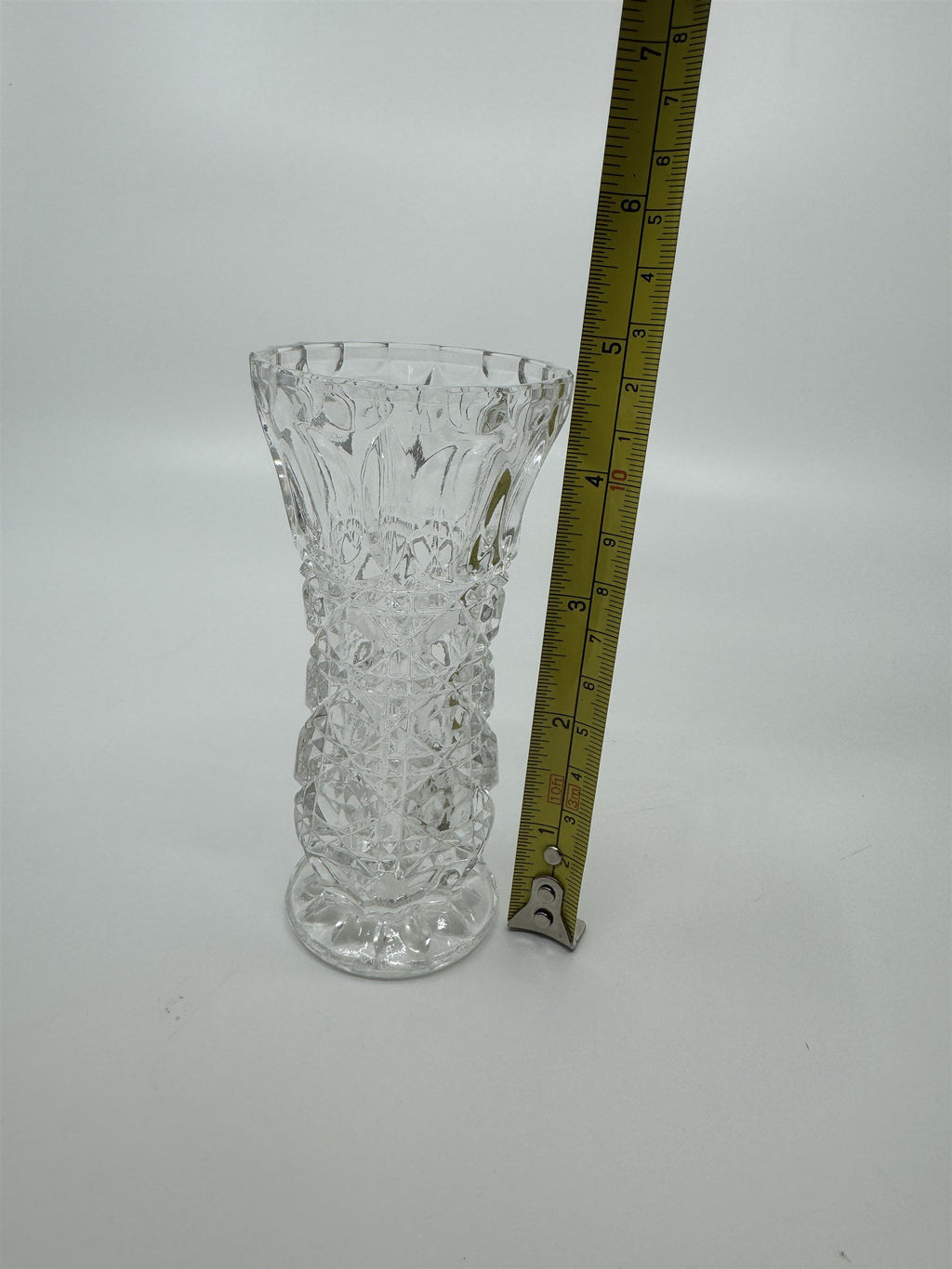 Vintage 24% Lead Crystal Bud Vase Shooter Glass by Imperlux German Democratic Re