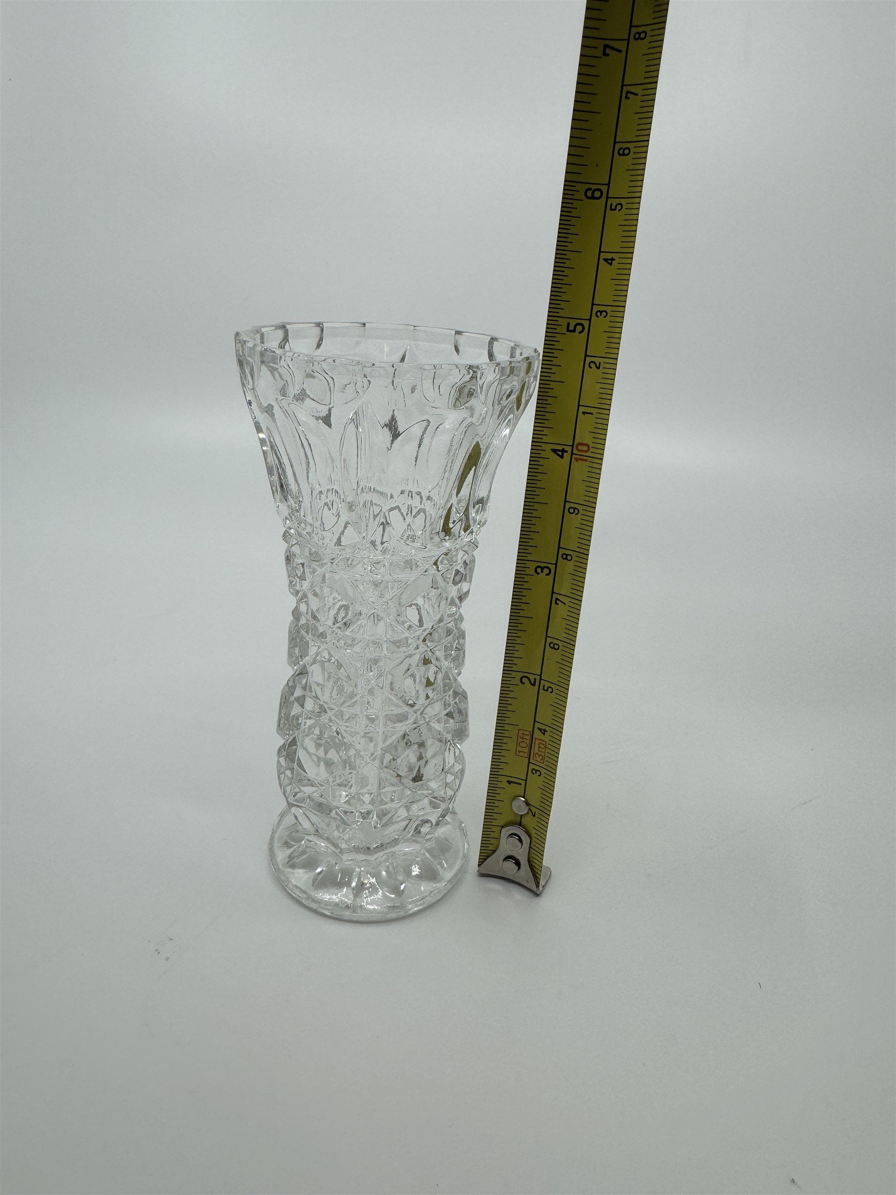 Vintage 24% Lead Crystal Bud Vase Shooter Glass by Imperlux German Democratic Re