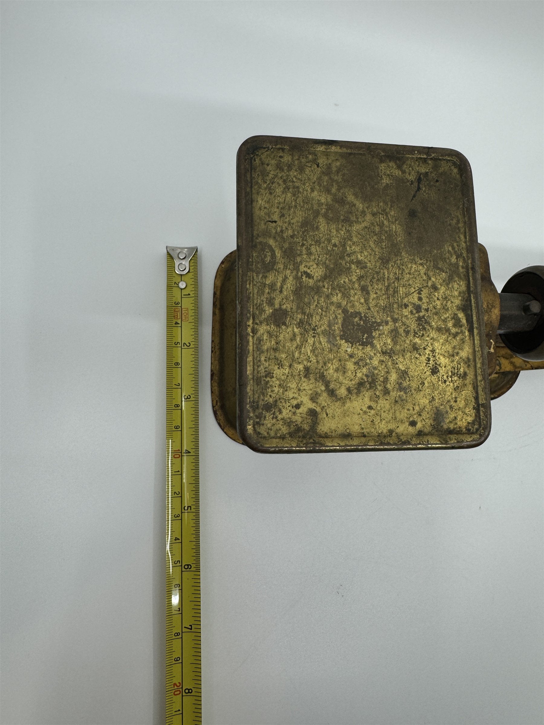 Vintage Triner Scale & Mfg. Co. Metal Postage Scale Oz Antique Postal Scale