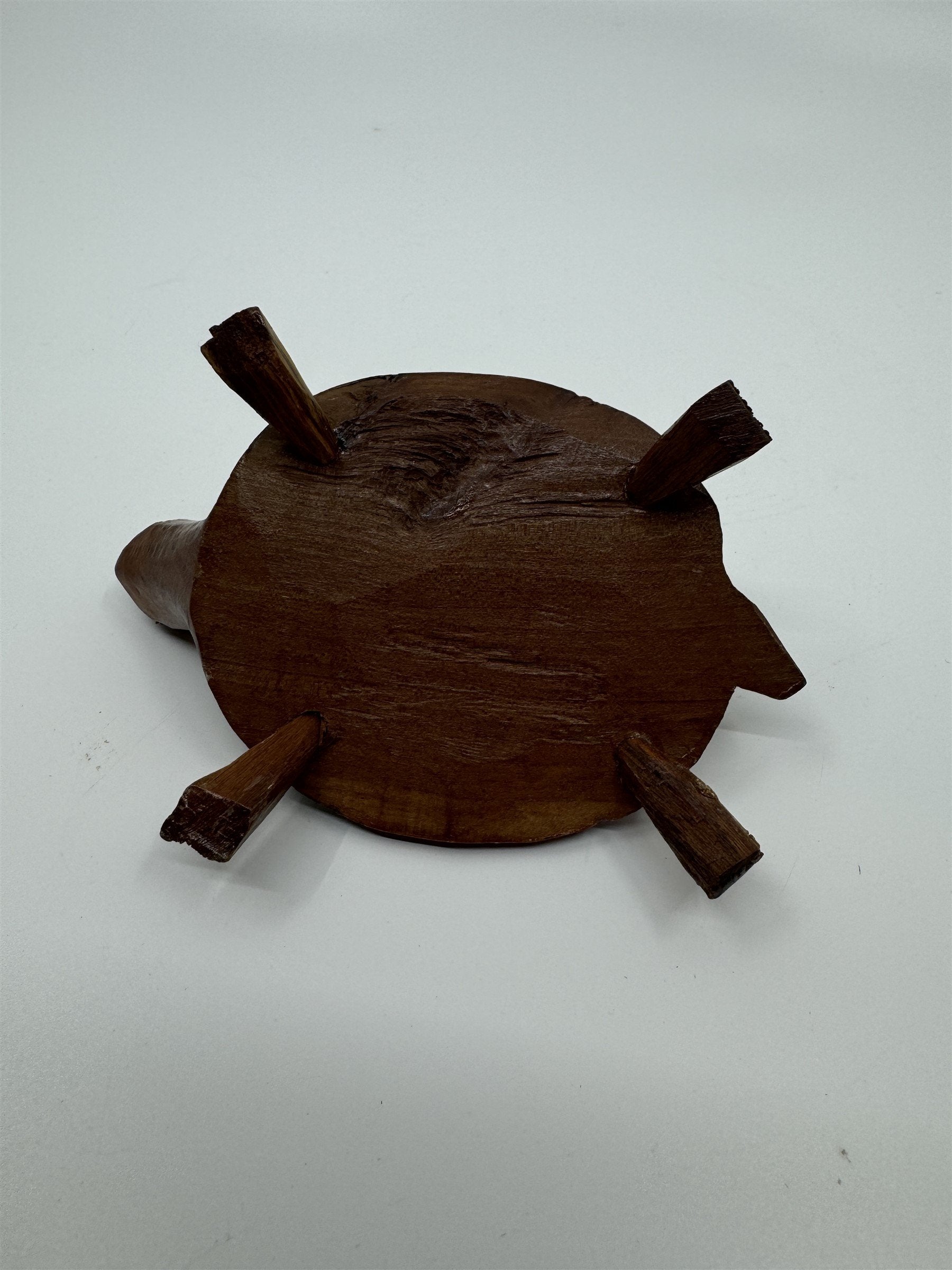 Hand Carved Jamaica Souvenir Wooden Multi-Colored Turtle Tortoise Jamaican Gift