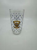 Vintage Hazel Atlas Bicentennial Celebration Pint Glass Blue Stars 1776-1976
