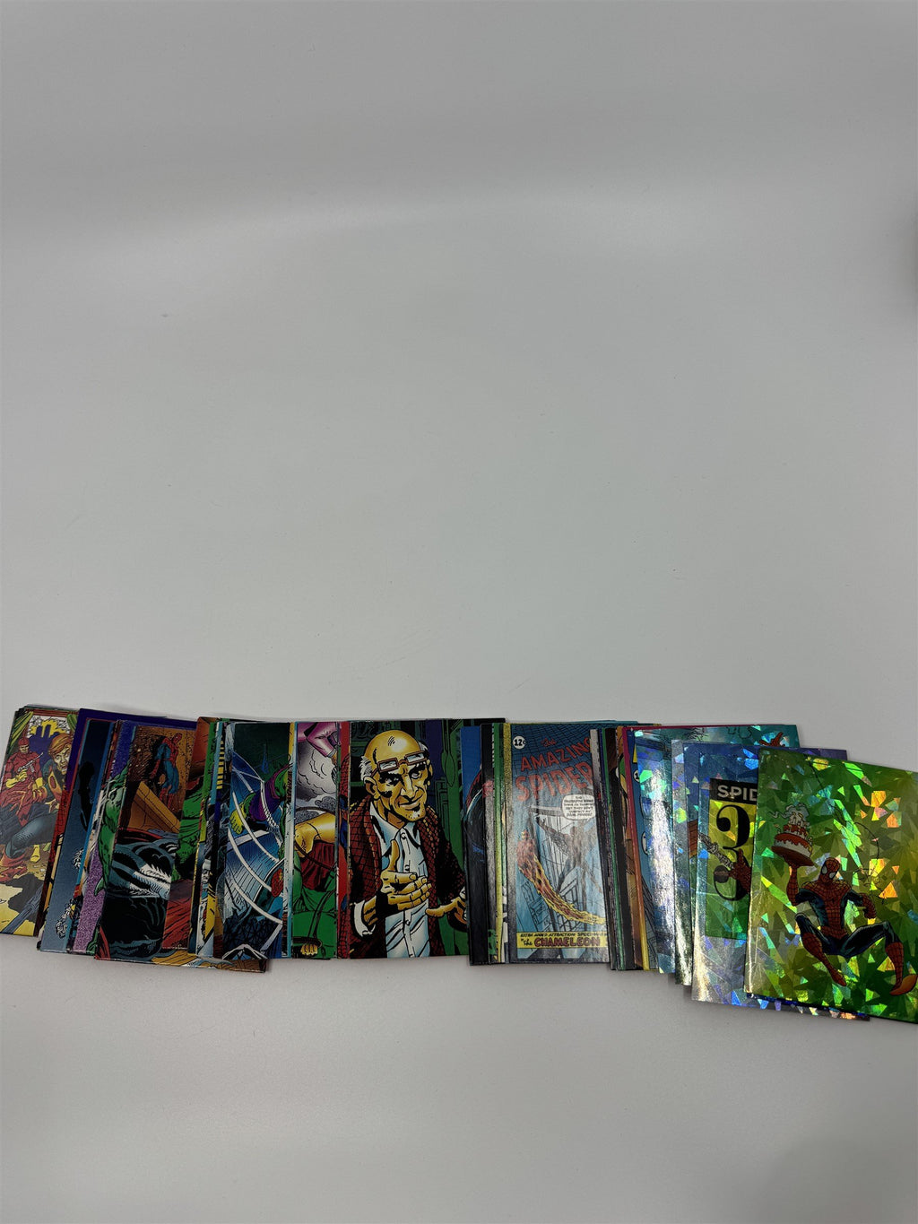 1992 Spiderman 30th Anniversary 1962-1992 Complete Prizm Card Set Marvel Collect
