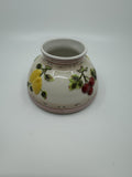 Vintage Home INteriors & Gifts Jar Candle Capper Shade Topper Fruit Lemon/Cherry