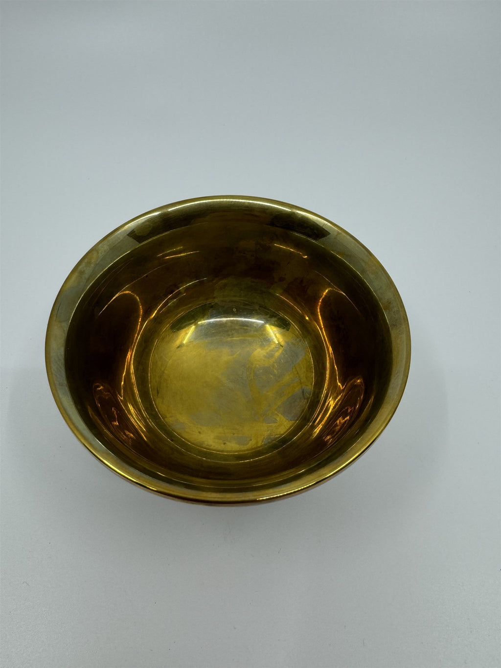 Vintage J.E. Caldwell & Co. Philadelphia Brass/Copper(?) 4" Dish Cup Bowl 92g