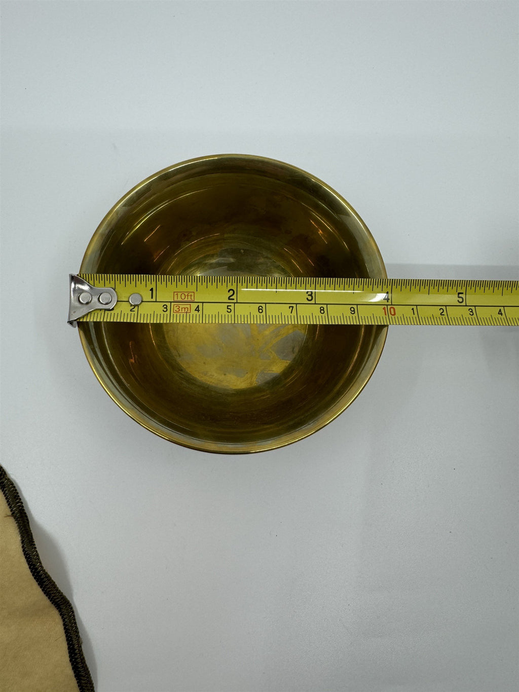 Vintage J.E. Caldwell & Co. Philadelphia Brass/Copper(?) 4" Dish Cup Bowl 92g