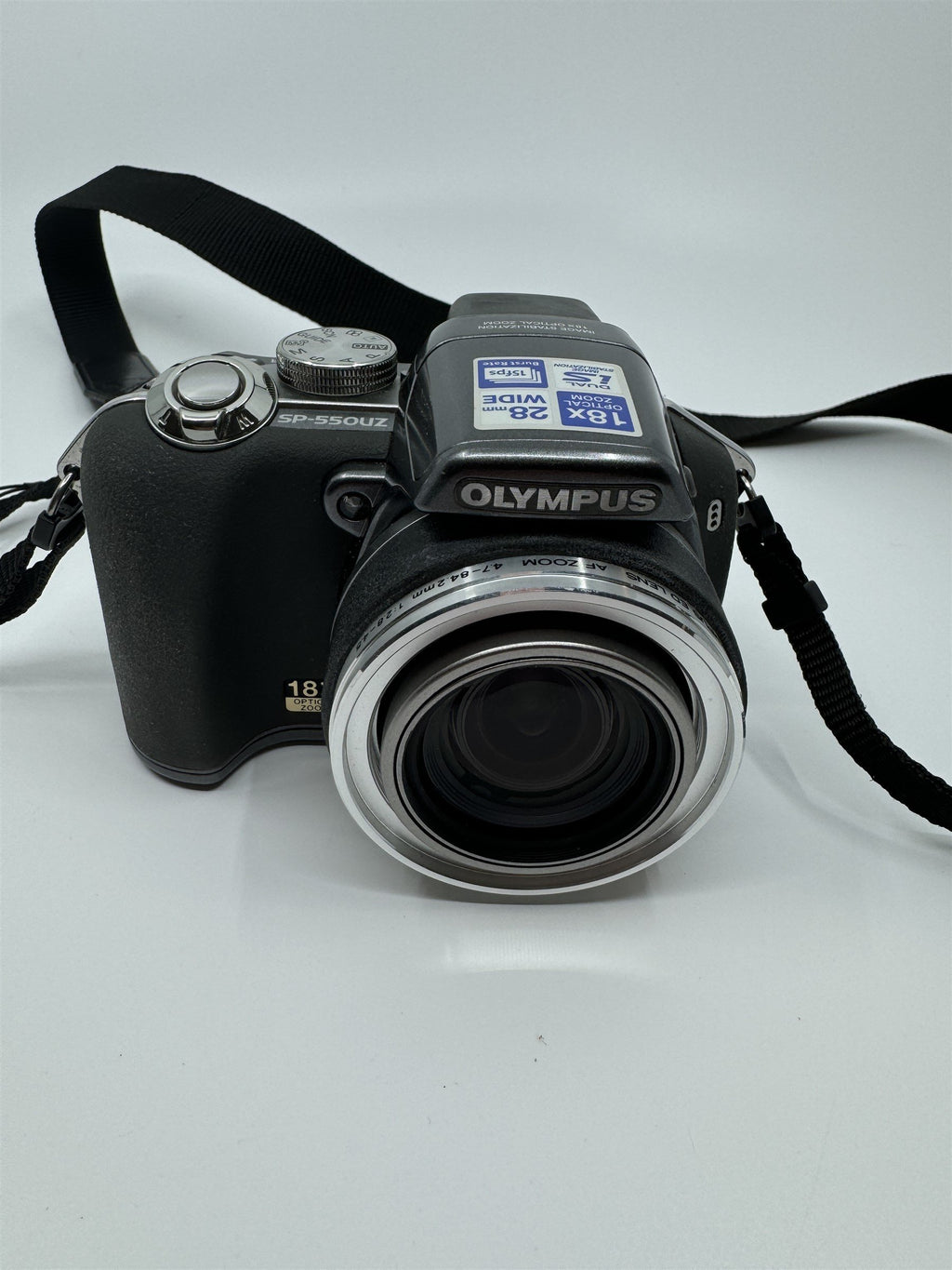 Olympus SP-550UZ AA Battery 7.1MP 18x Zoom Tested Bridge Camera & 2GB XD Card