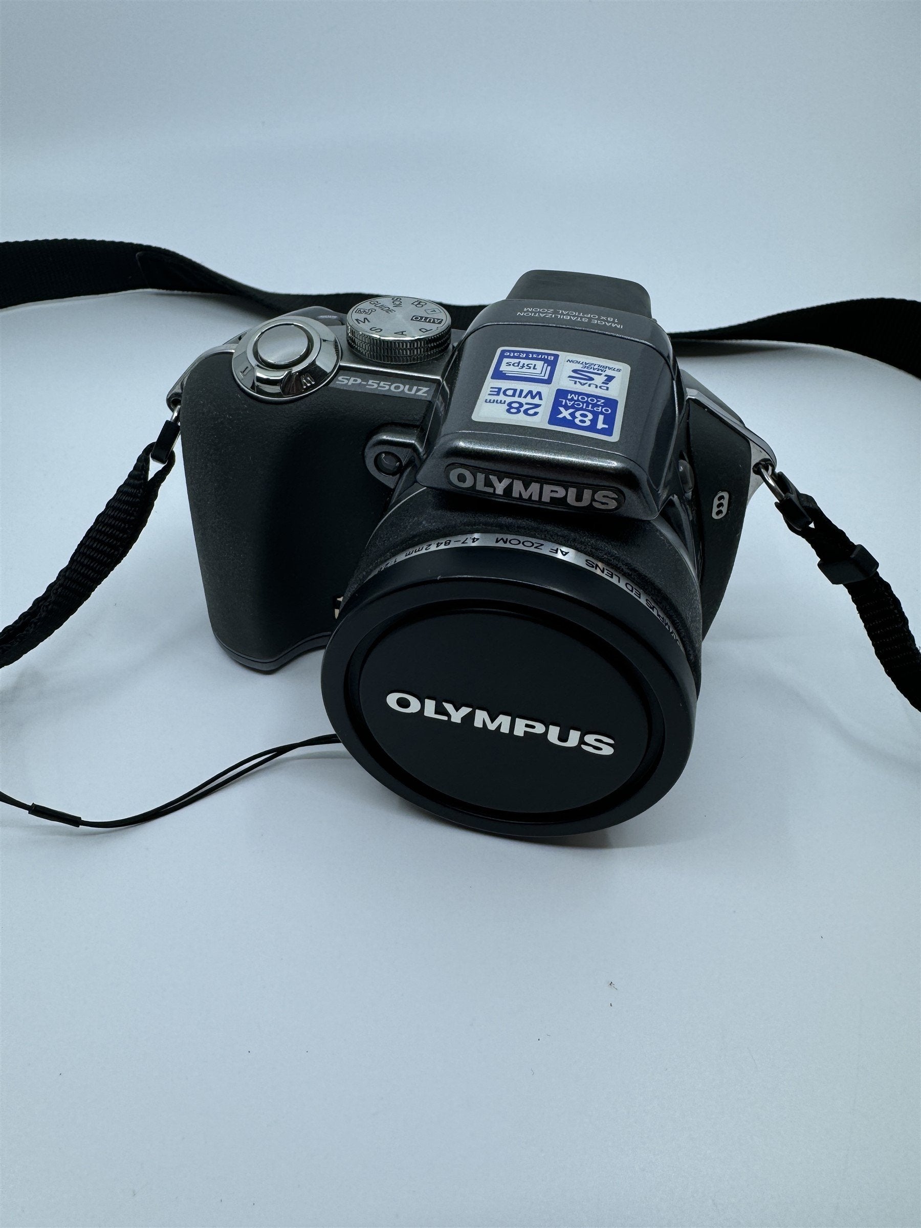 Olympus SP-550UZ AA Battery 7.1MP 18x Zoom Tested Bridge Camera & 2GB XD Card