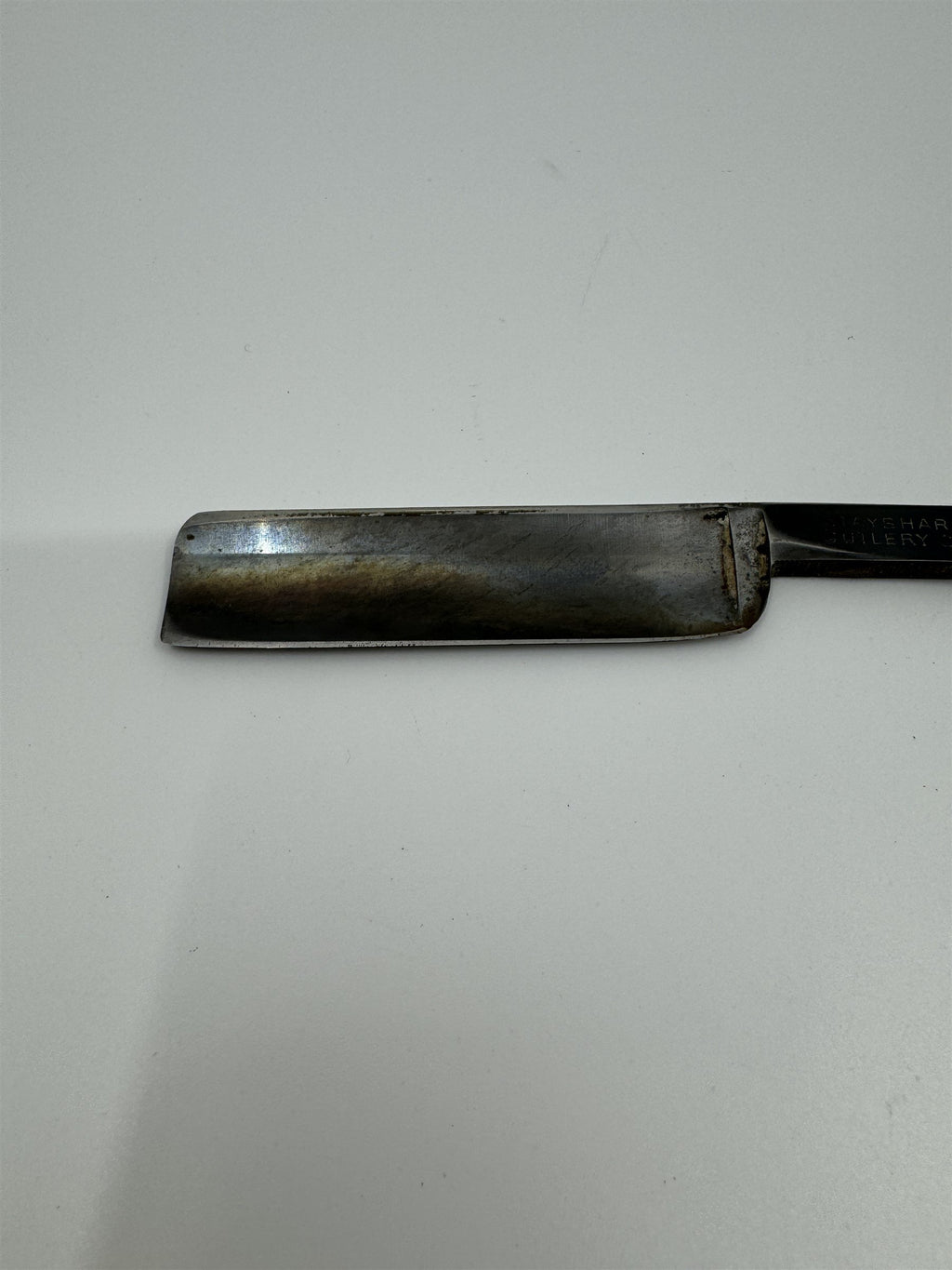 Vintage Straight Razor Staysharp Cutlery Co Solingen Germany Fancy End