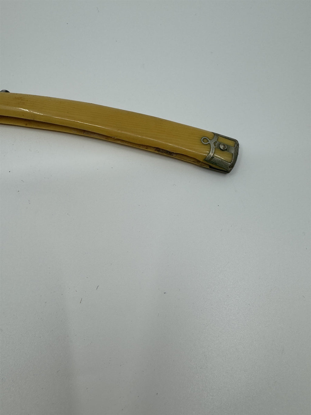 Vintage Straight Razor Staysharp Cutlery Co Solingen Germany Fancy End