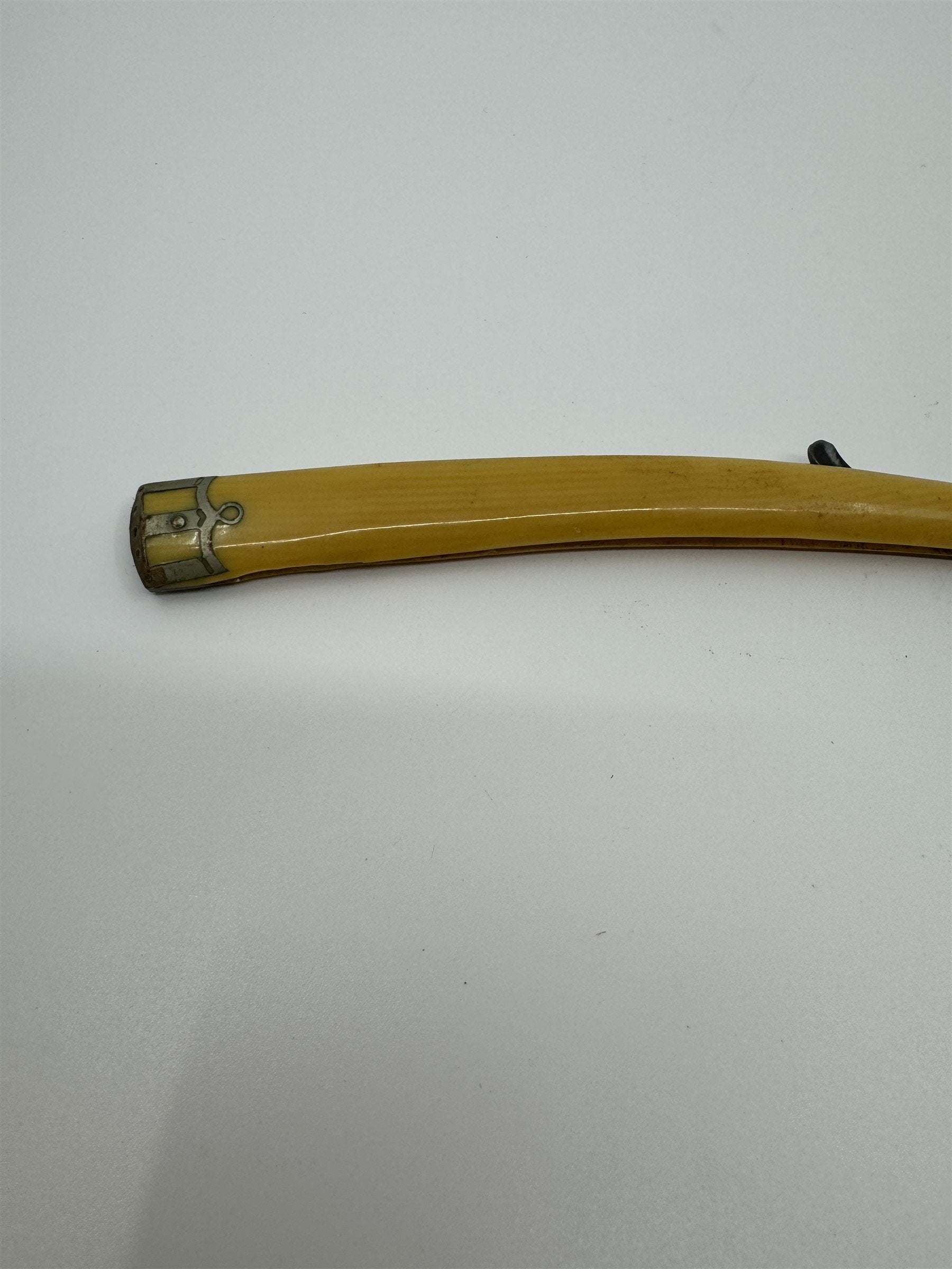 Vintage Straight Razor Staysharp Cutlery Co Solingen Germany Fancy End