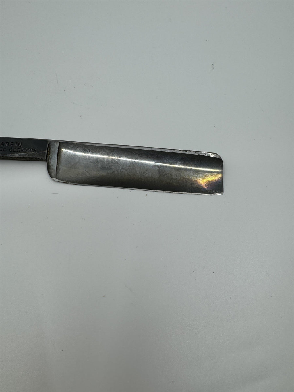 Vintage Straight Razor Staysharp Cutlery Co Solingen Germany Fancy End