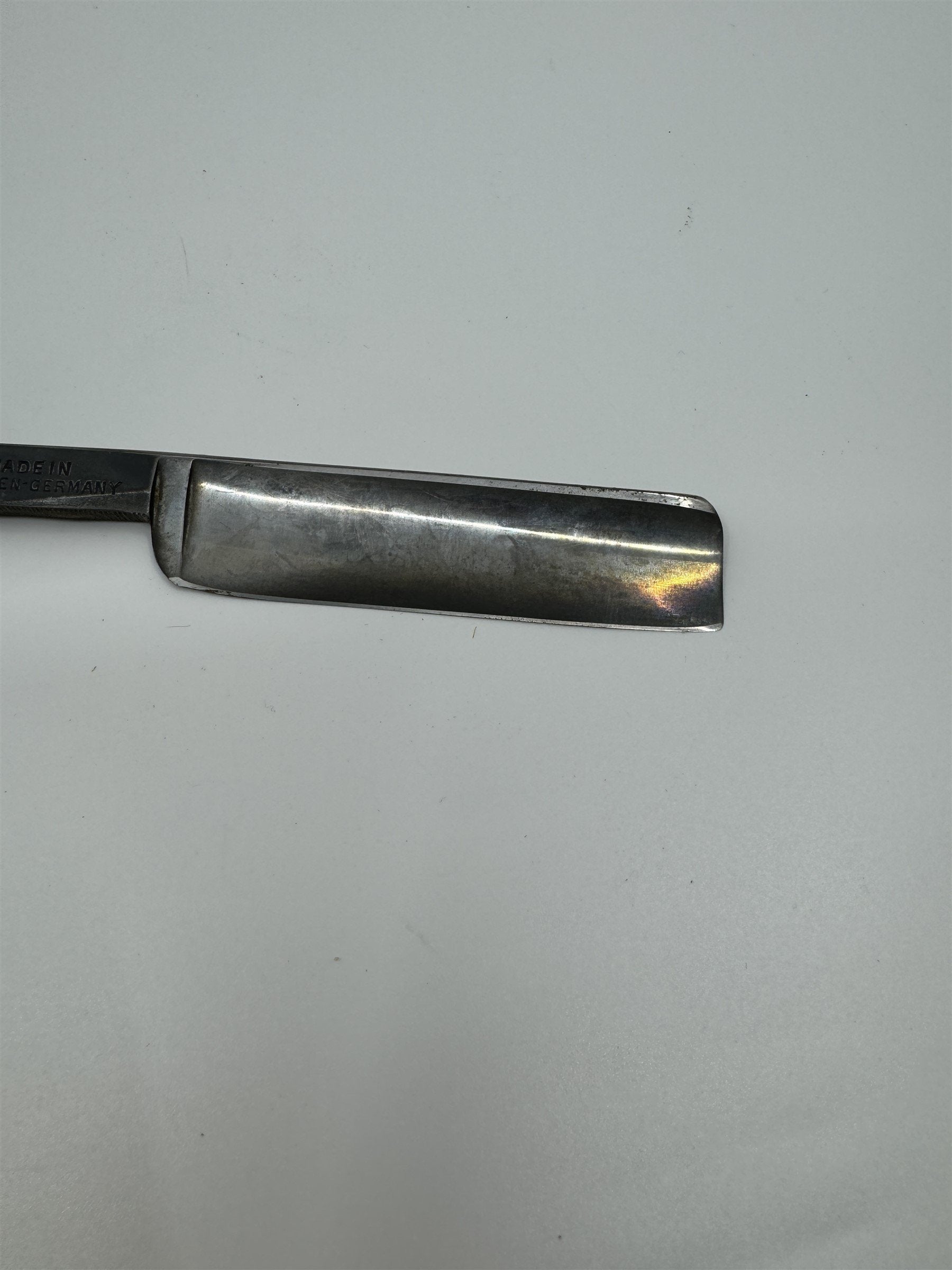 Vintage Straight Razor Staysharp Cutlery Co Solingen Germany Fancy End