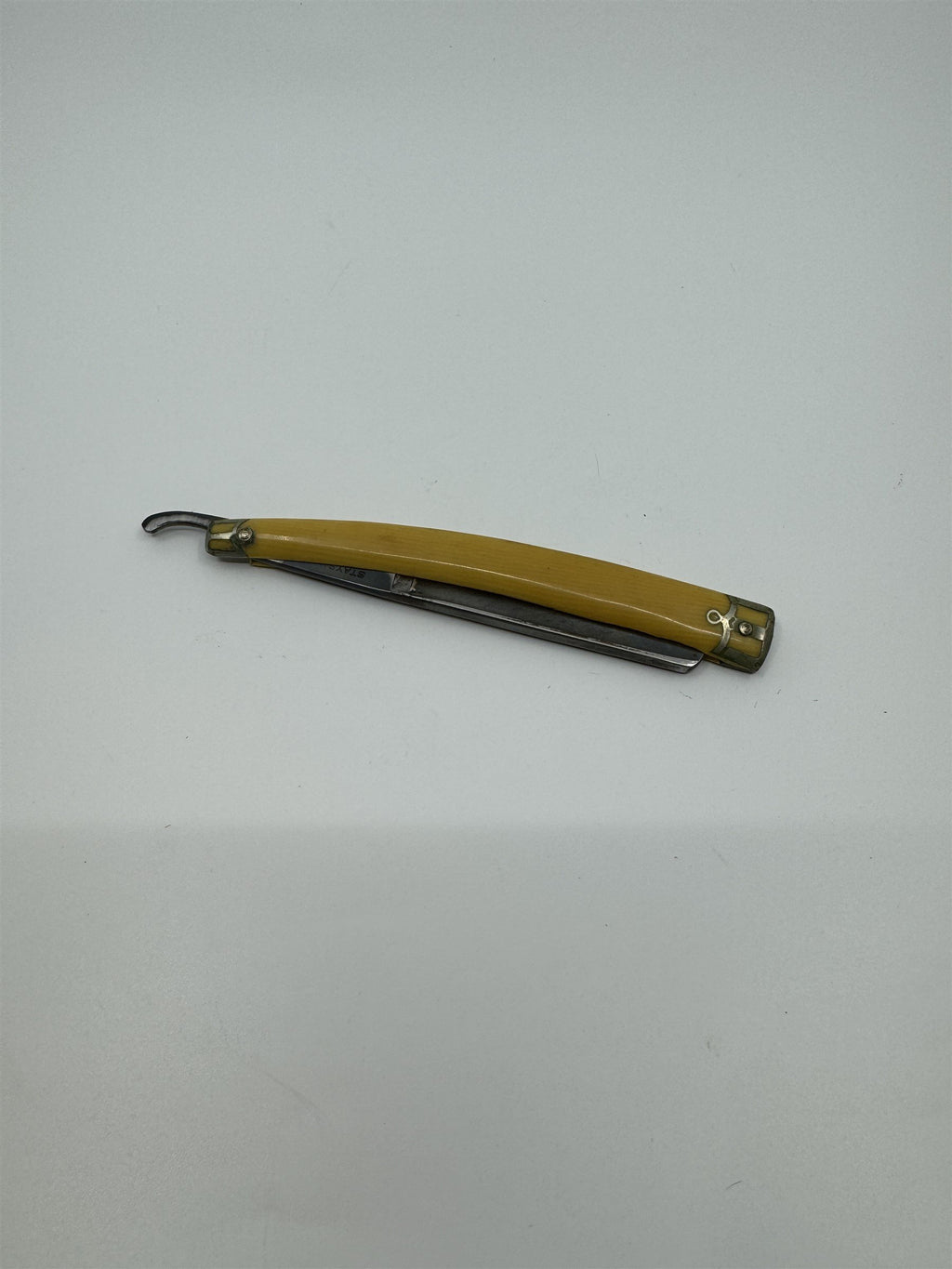 Vintage Straight Razor Staysharp Cutlery Co Solingen Germany Fancy End