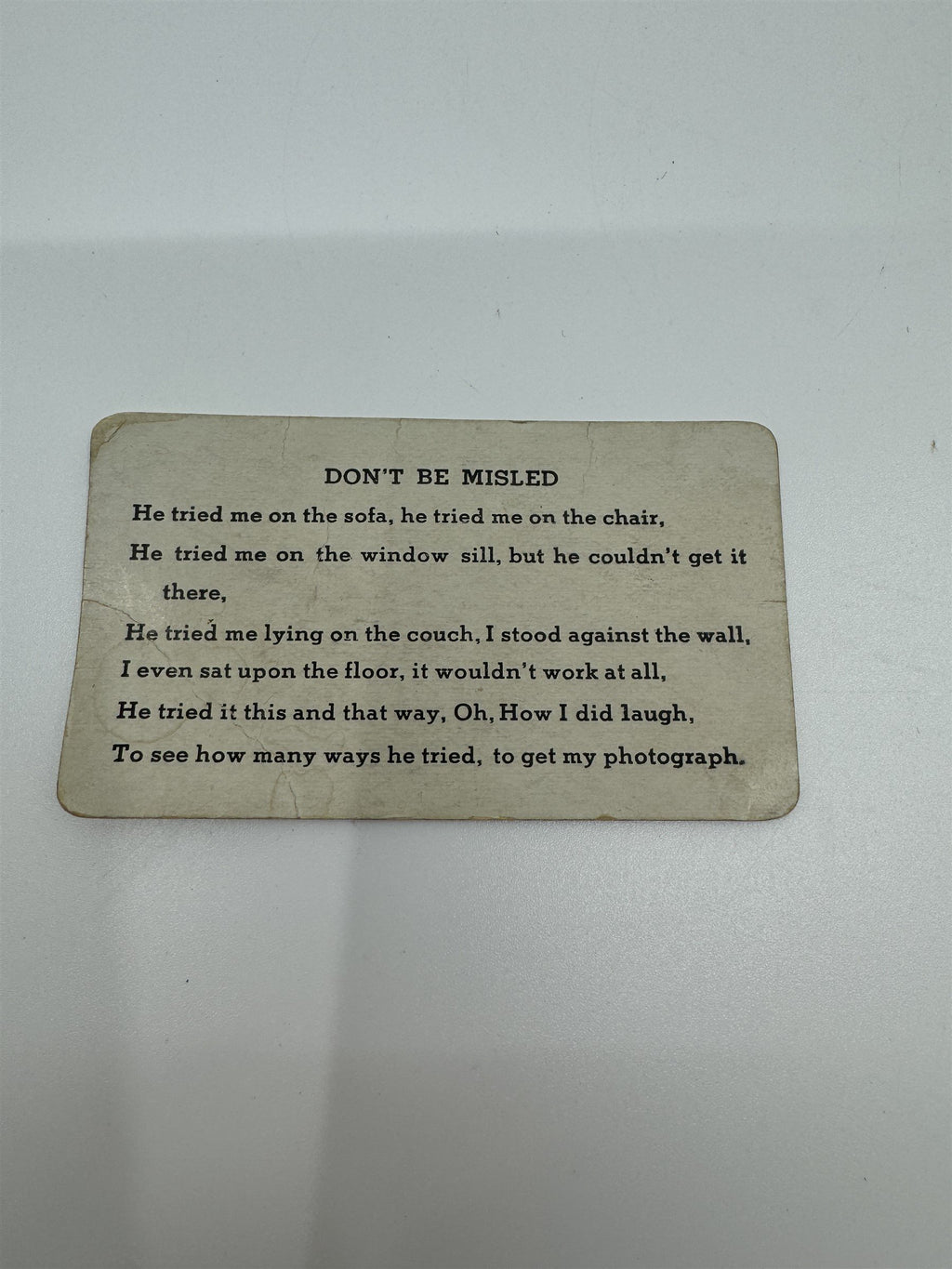 Vintage Business Card Nostalgia Dine and Dance at Pallis Tavern Hanover Twp PA