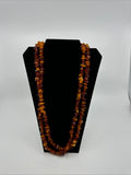 Vintage Extra Long Baltic Amber Double-Wrap Necklace