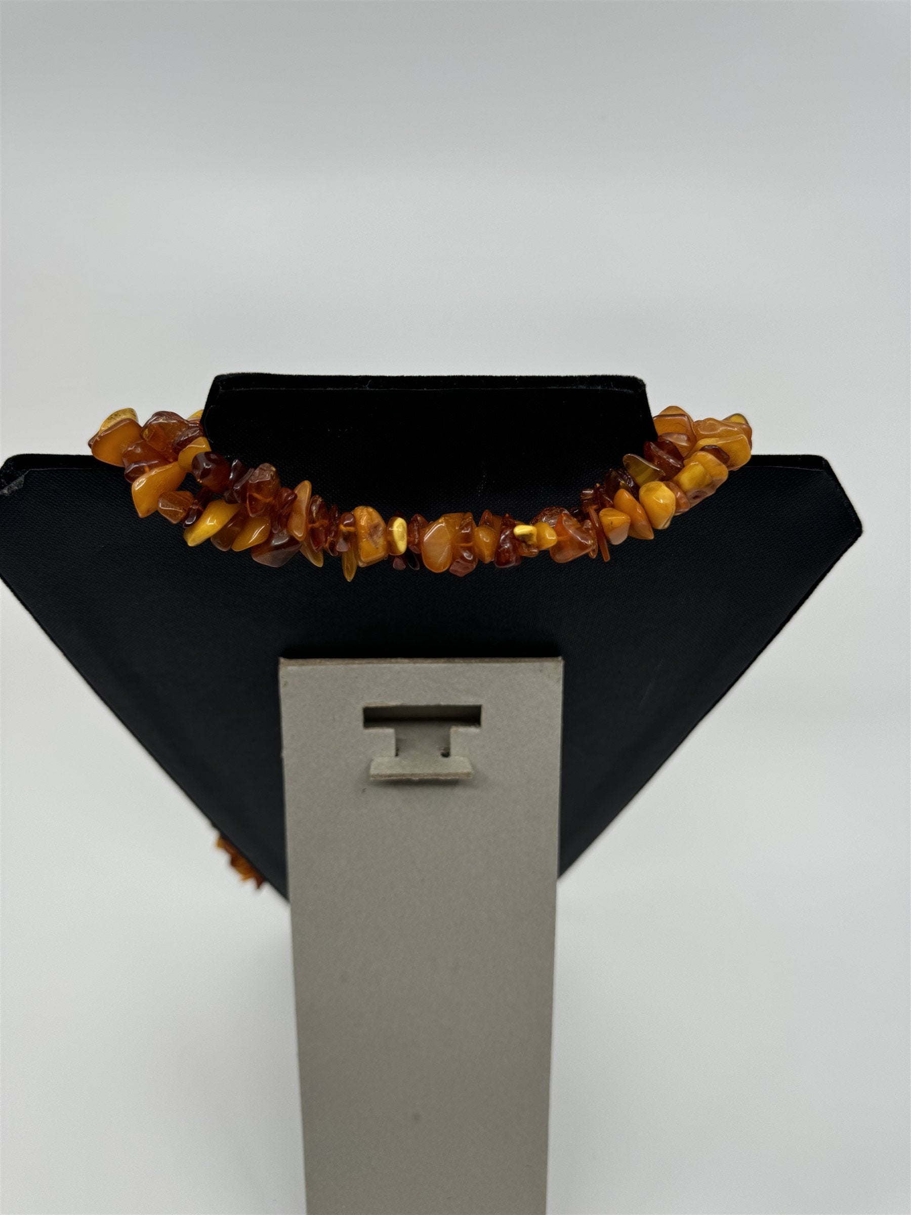 Vintage Extra Long Baltic Amber Double-Wrap Necklace