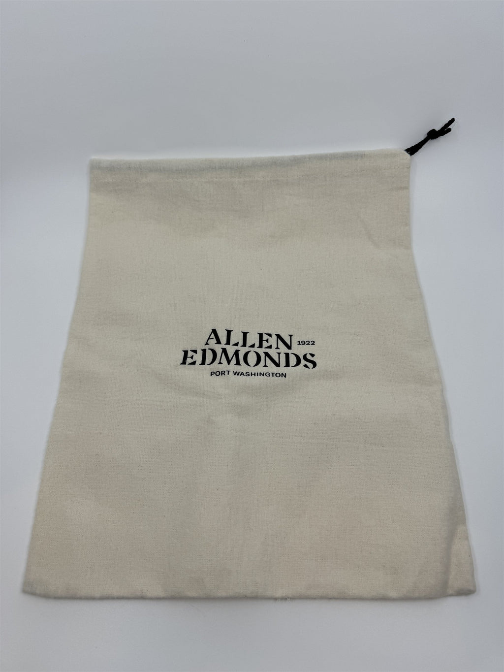 Allen Edmonds 1922 Port Washington 12" x 14.5" Soft Flannel Drawstring Shoe Bag