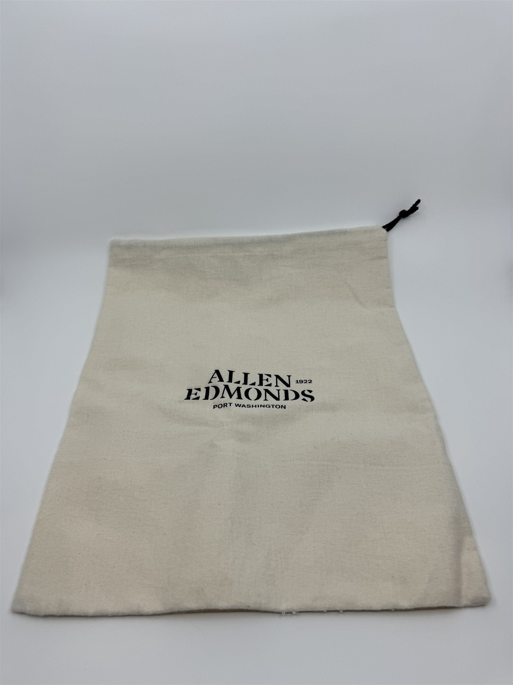 Allen Edmonds 1922 Port Washington 12" x 14.5" Soft Flannel Drawstring Shoe Bag