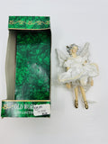 Vintage Old World Collection Angel Ornament Top Century Enterprises Ballerina